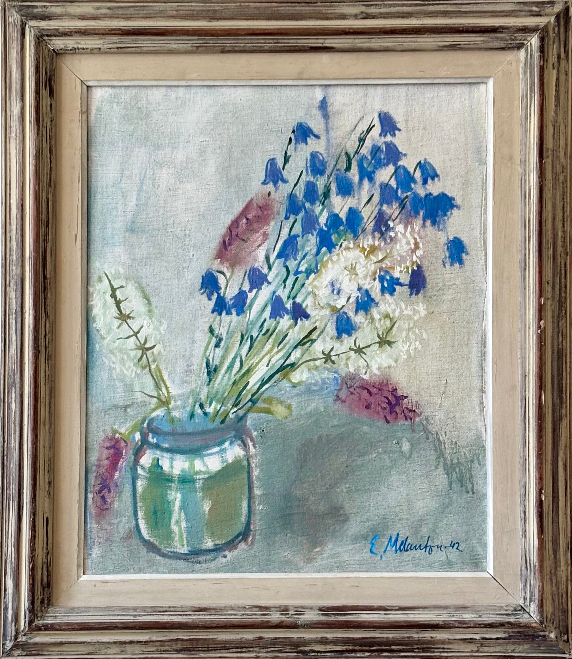 Spring Flowers in a Jar