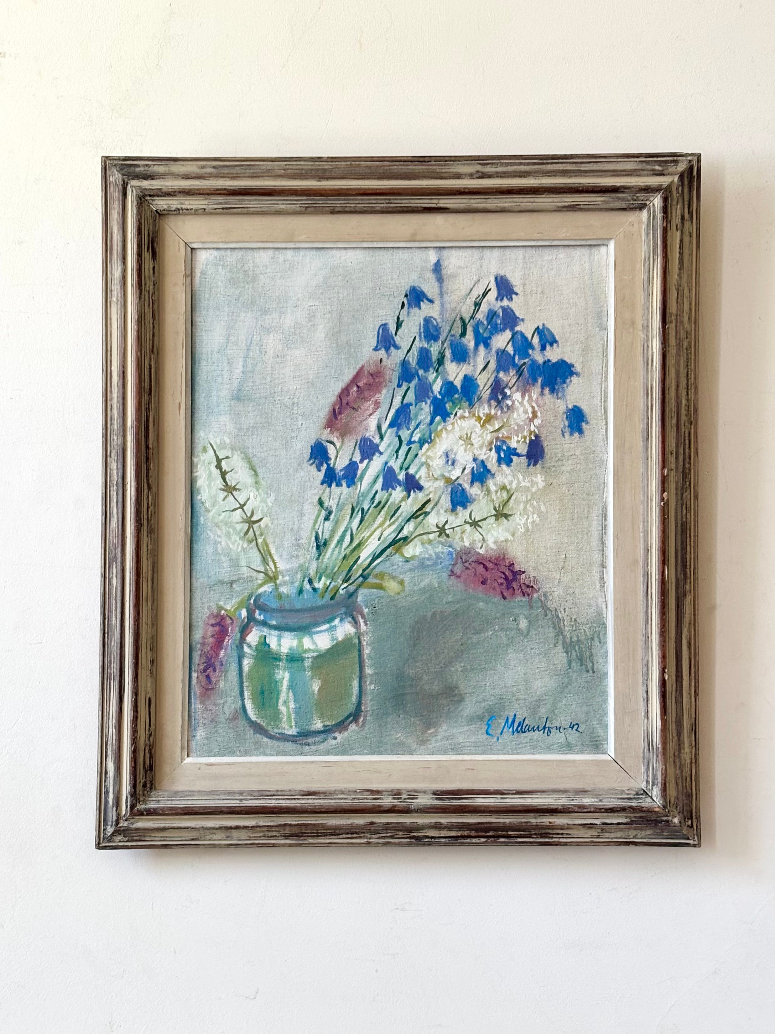 Spring Flowers in a Jar
