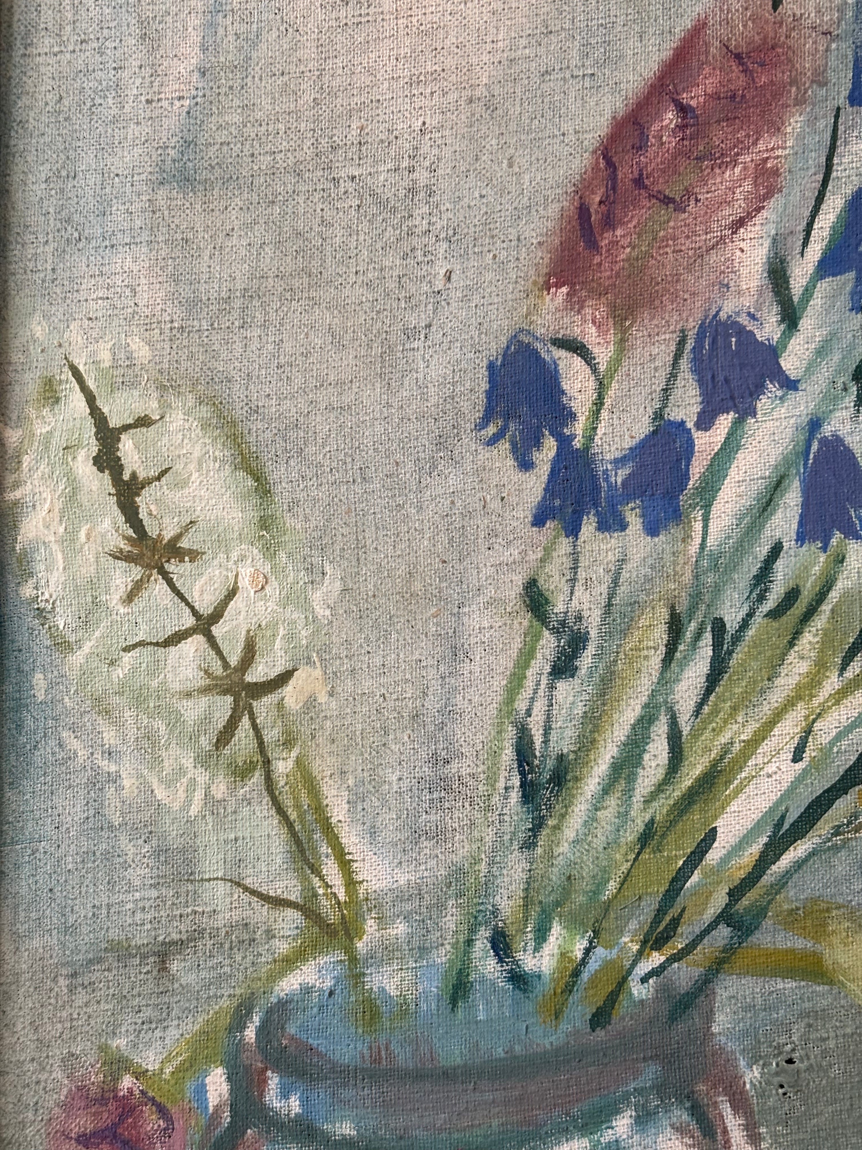 Spring Flowers in a Jar