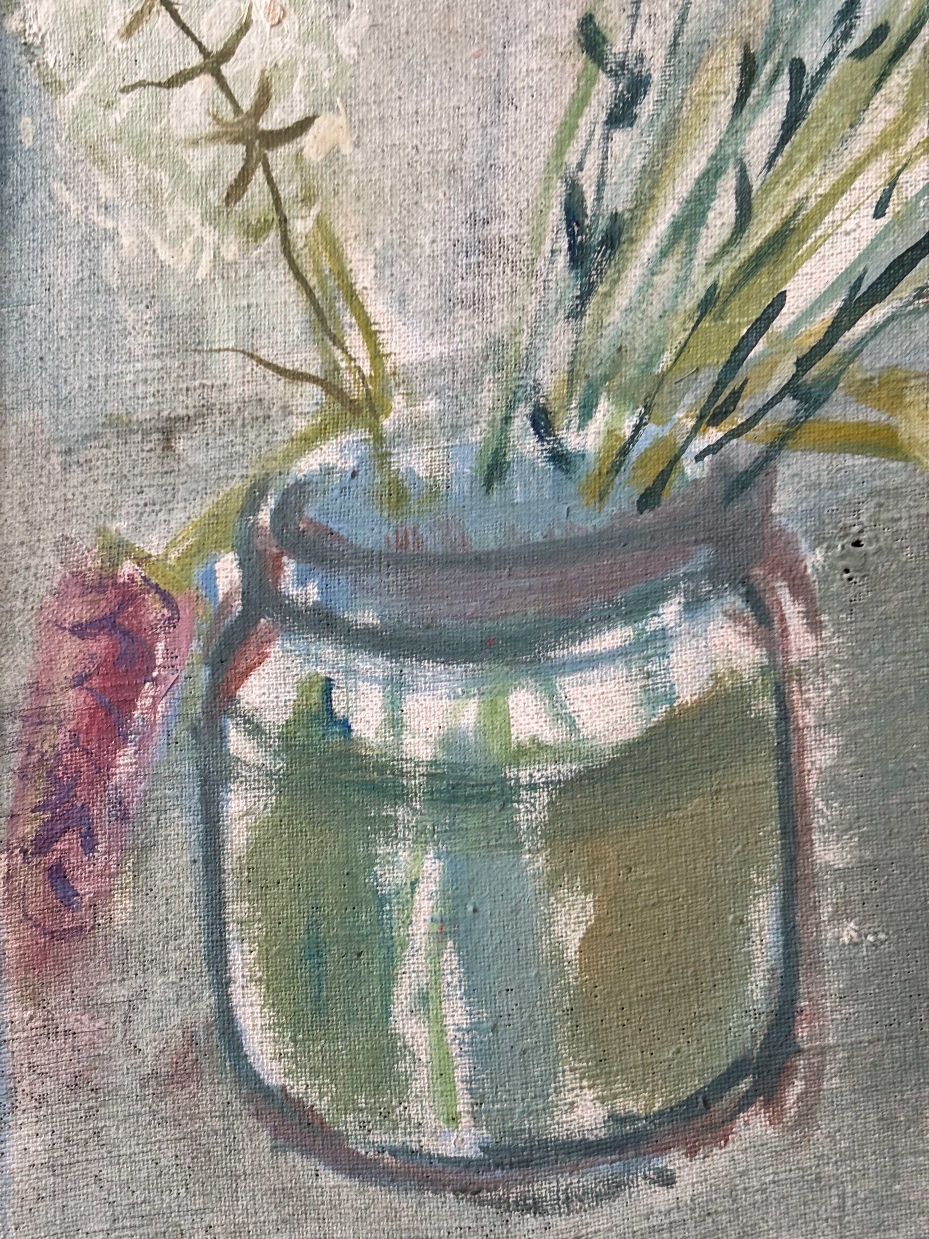 Spring Flowers in a Jar