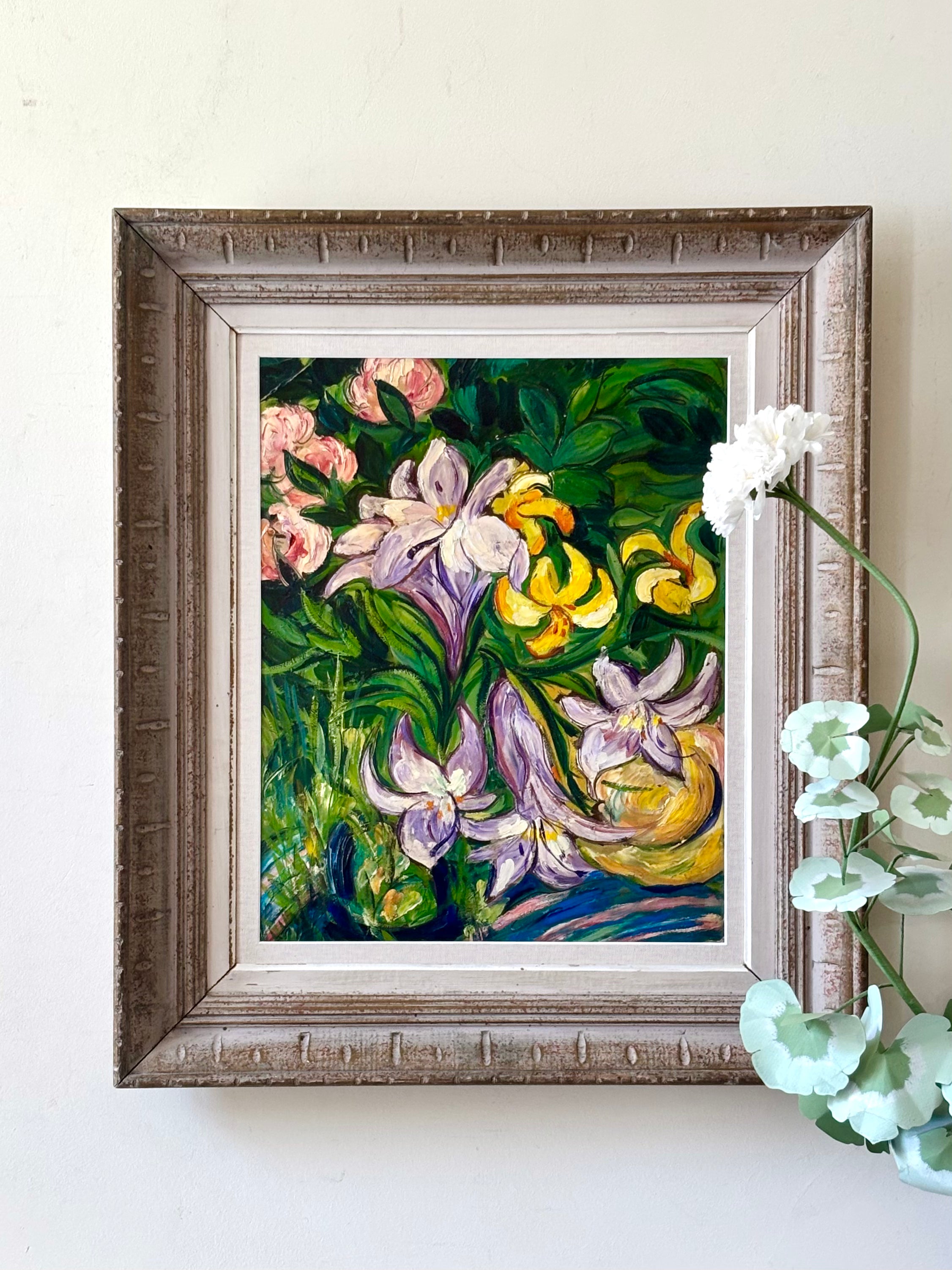 Purple and Yellow Flowers