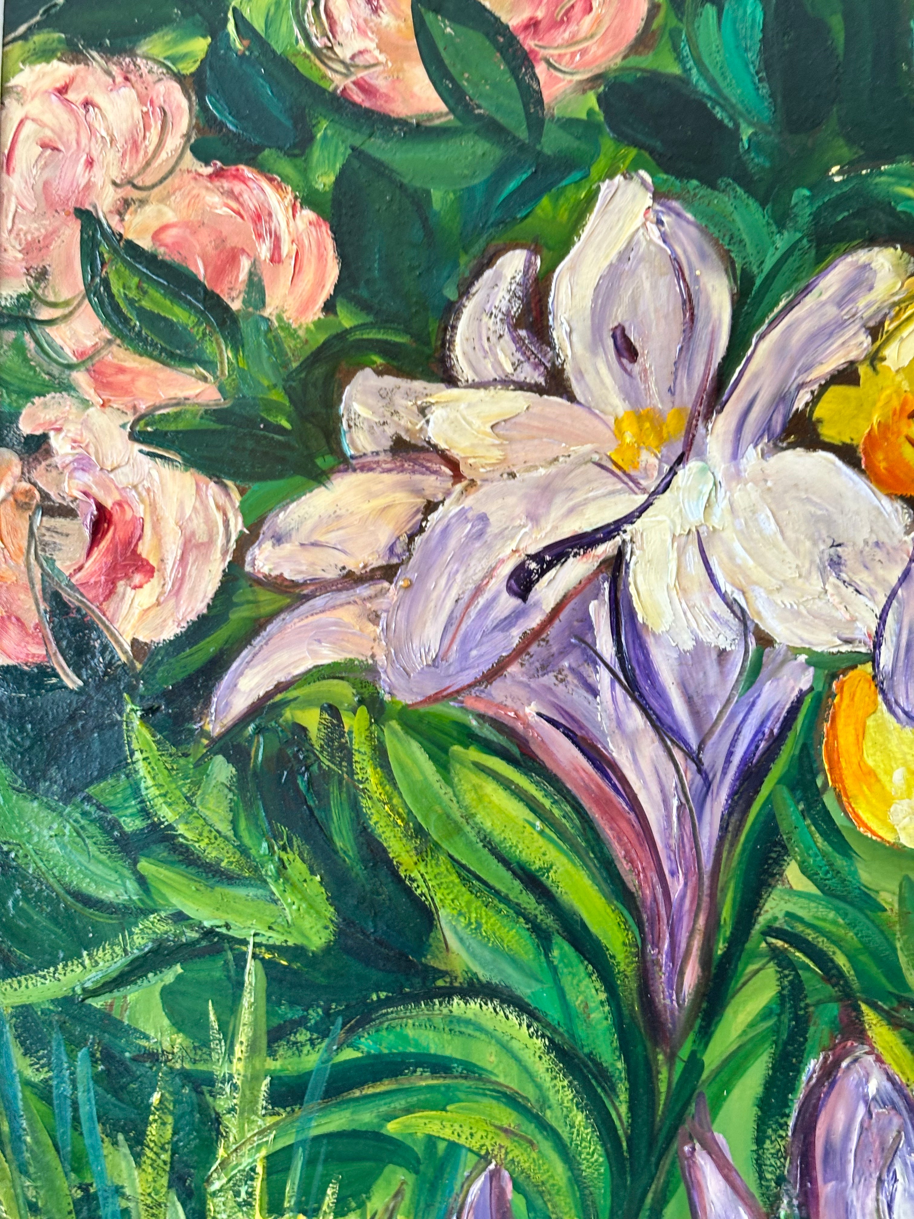 Purple and Yellow Flowers