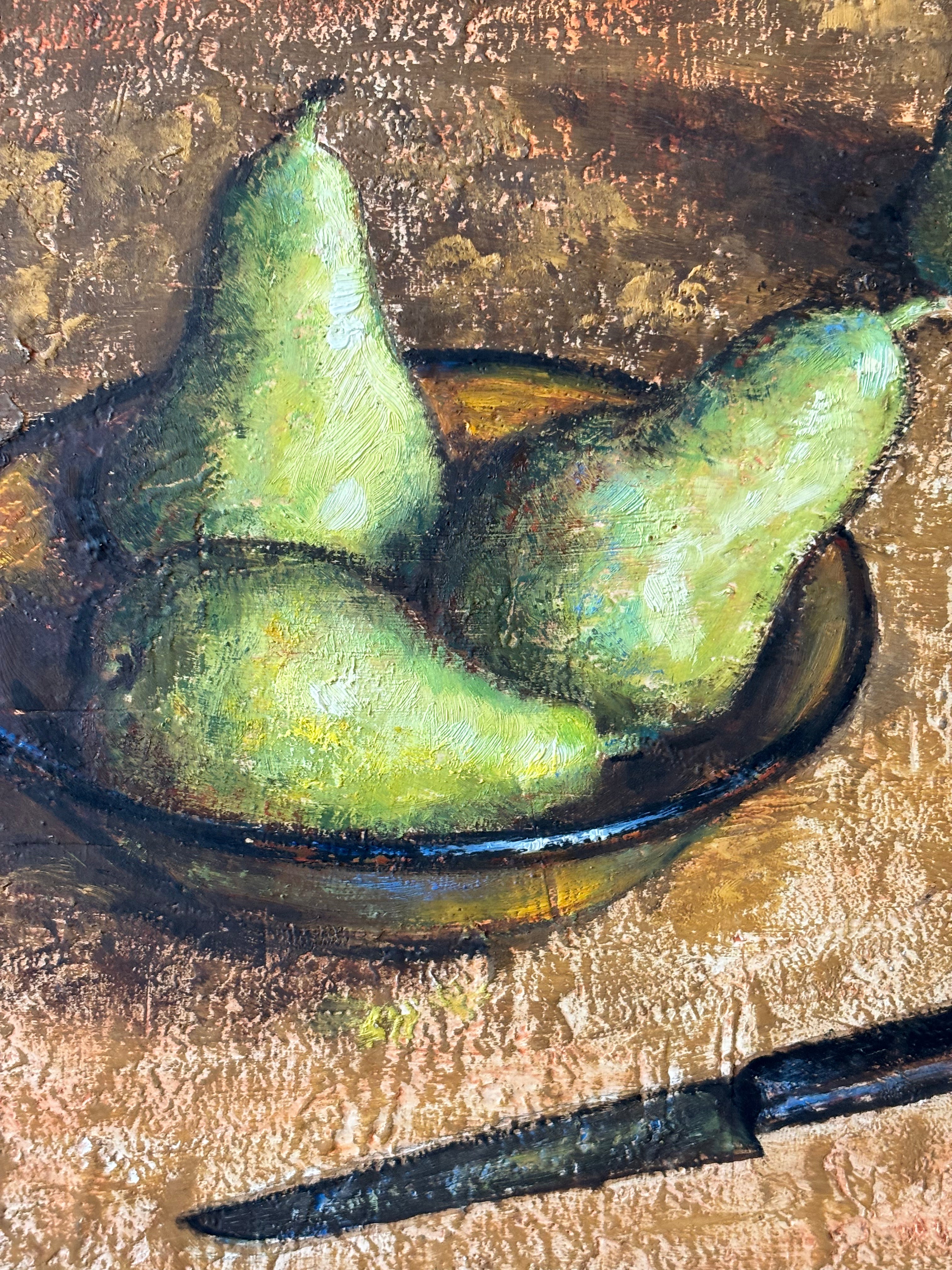 Still Life with Pears and Jug