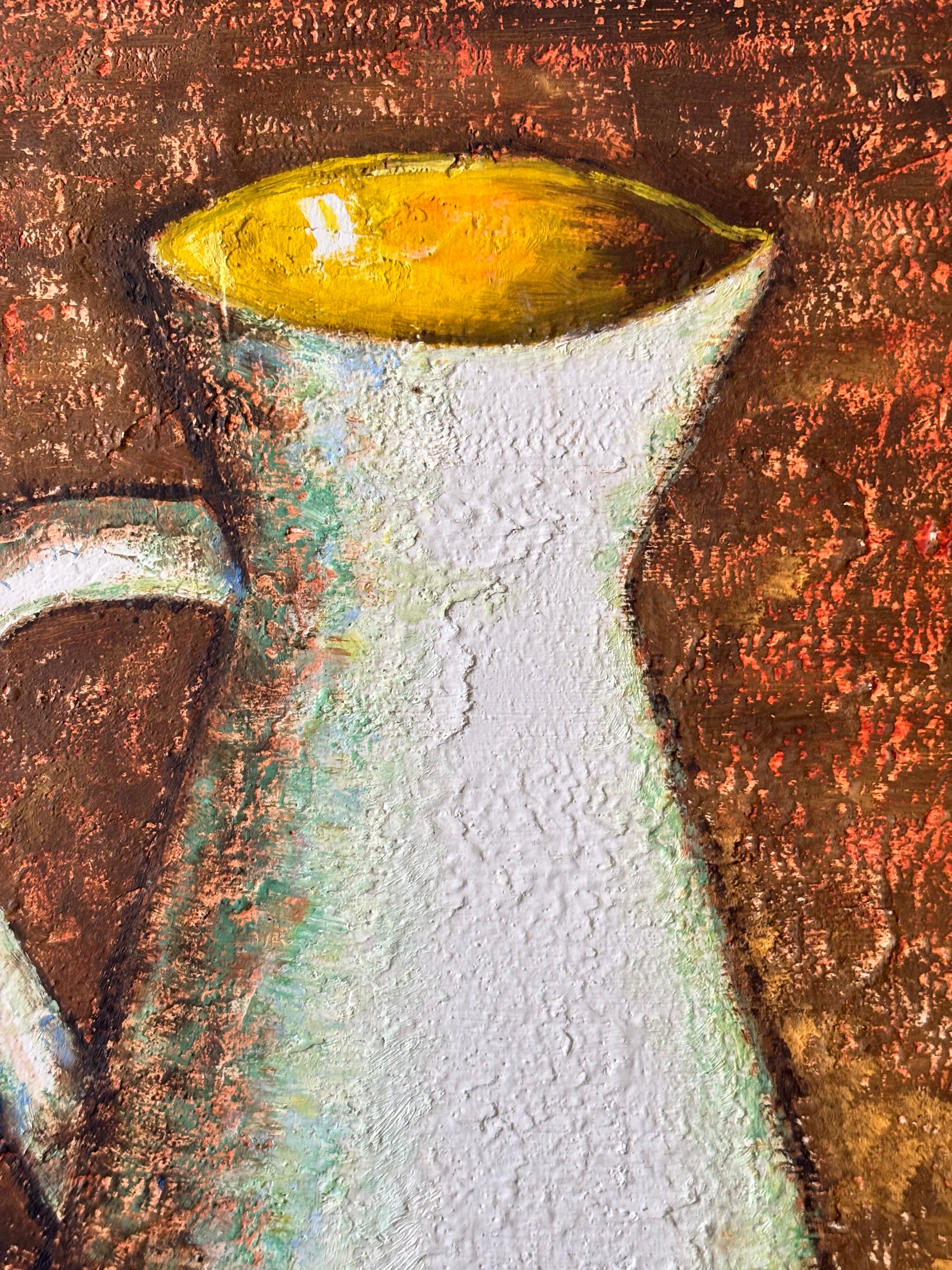 Still Life with Pears and Jug