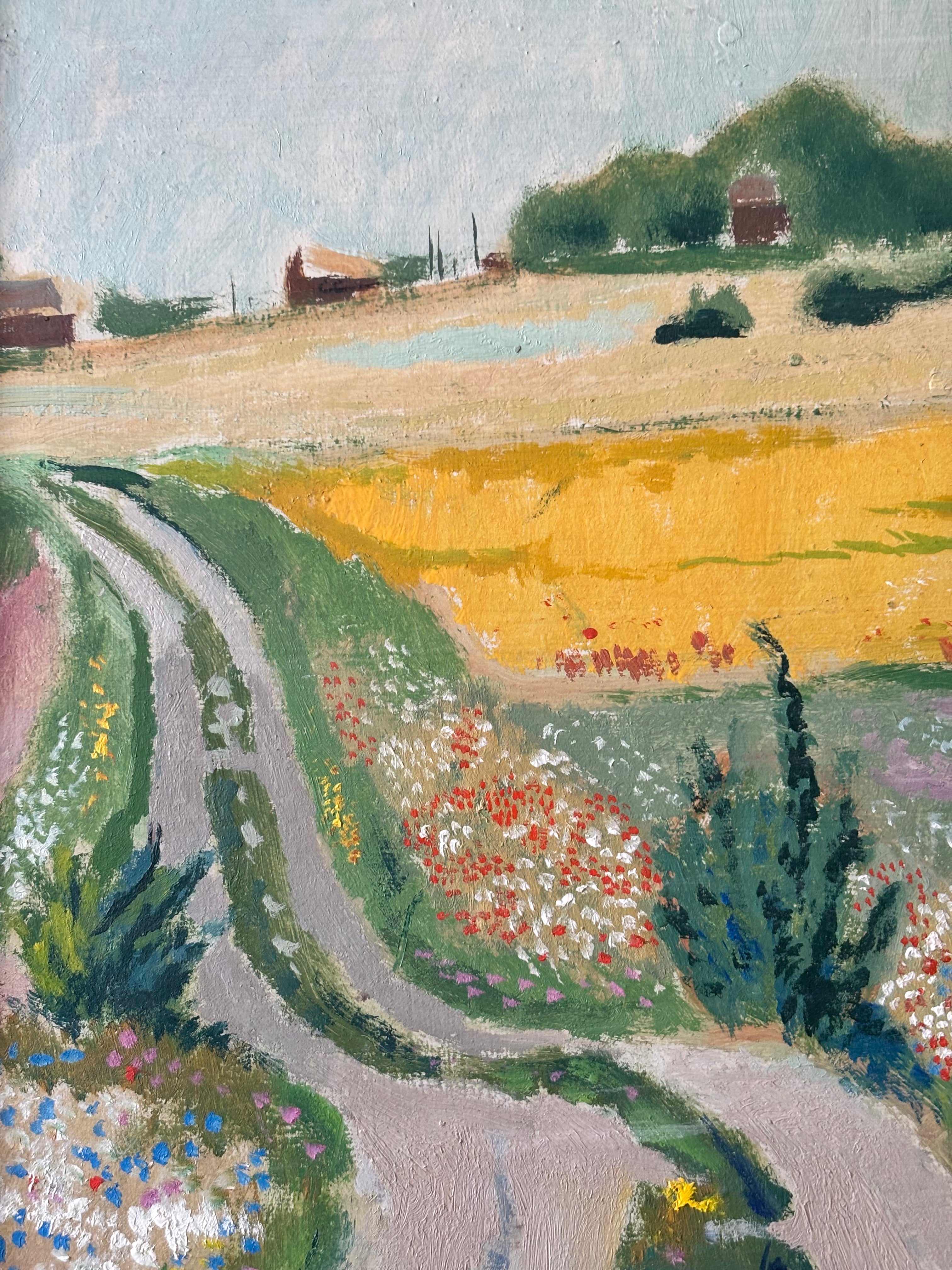 Track into the Fields
