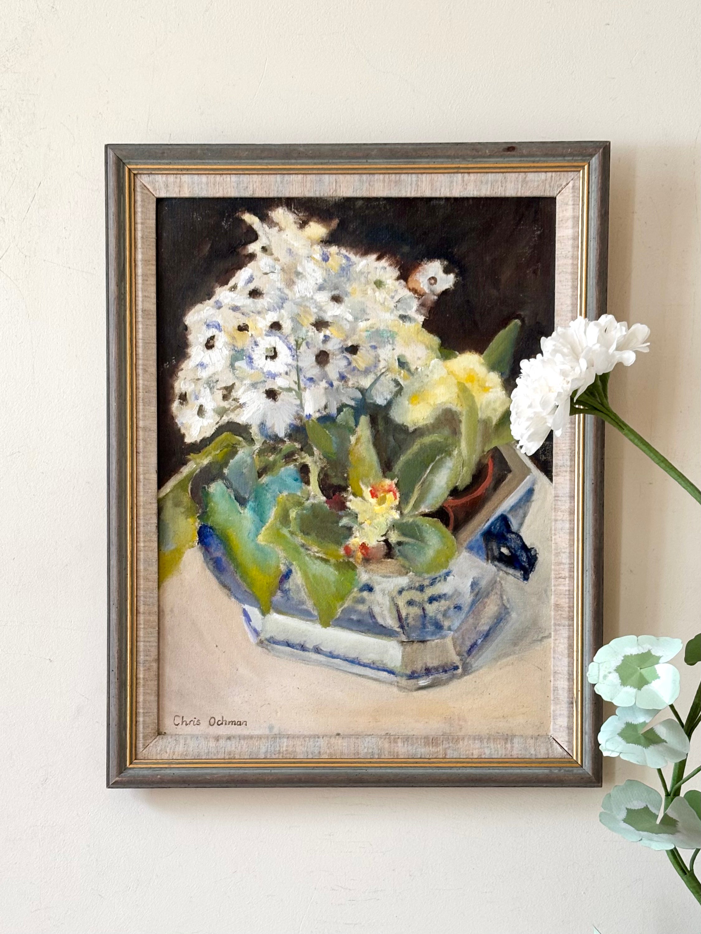 Flowerpots in a China Vase