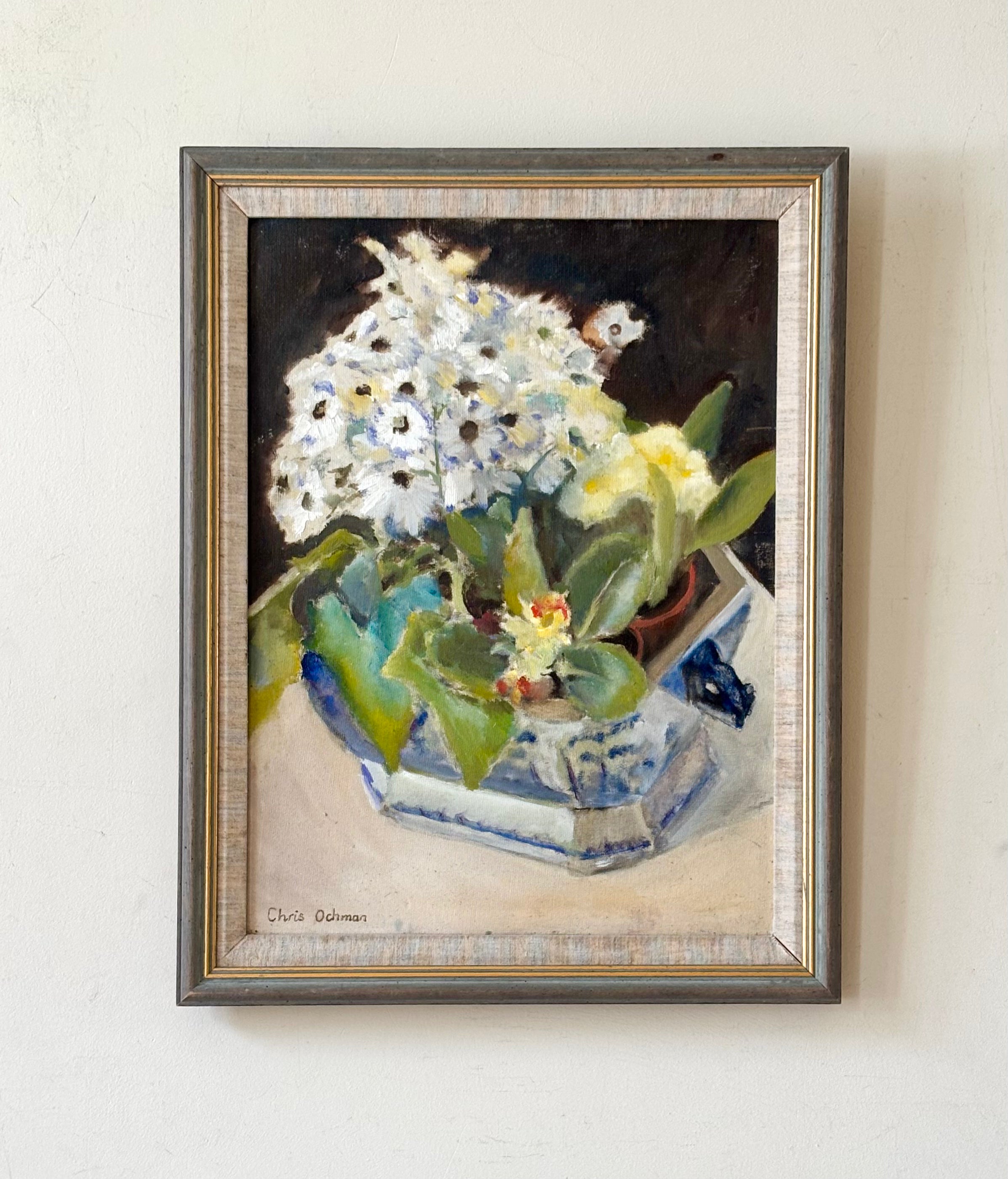 Flowerpots in a China Vase