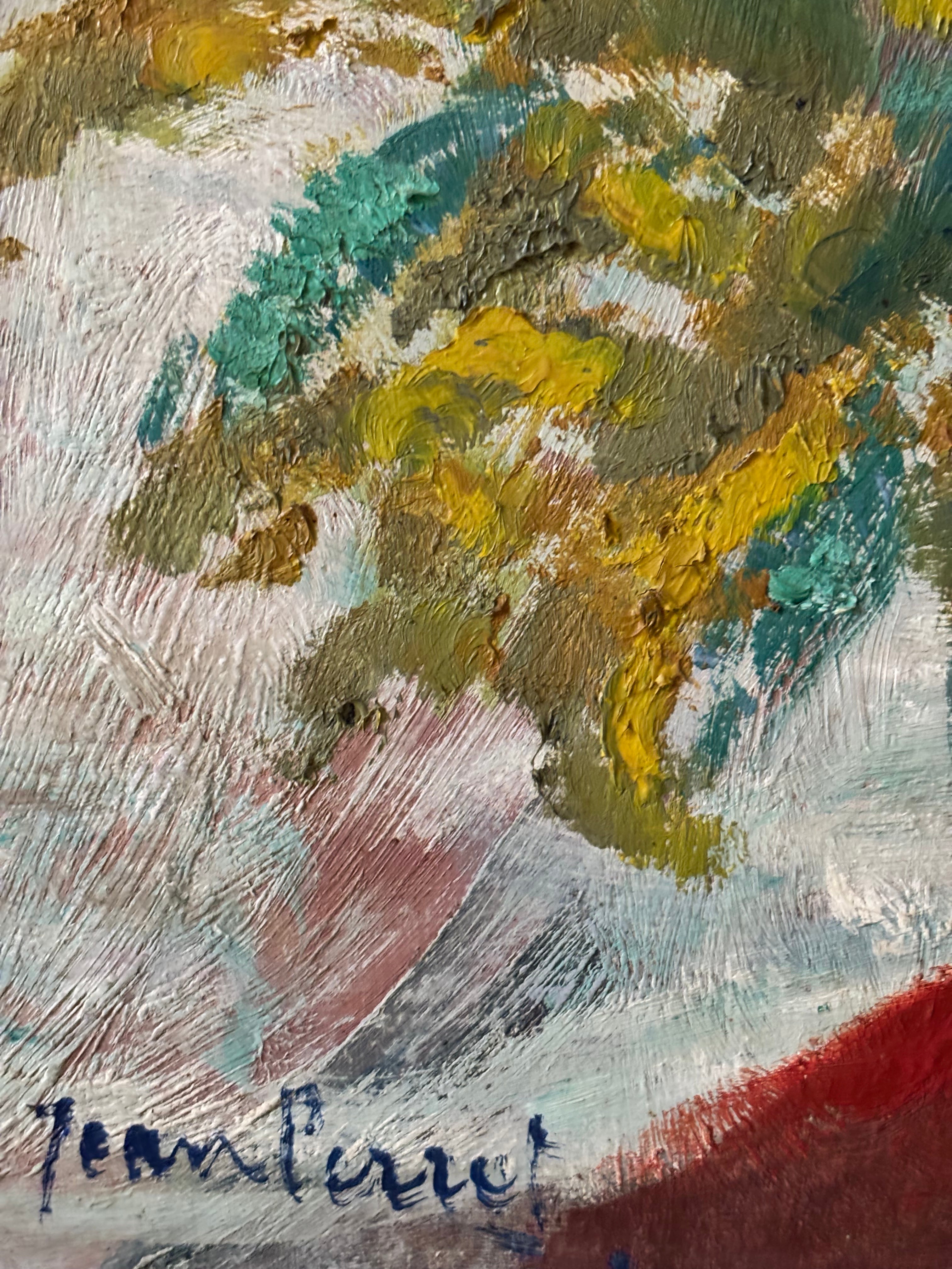 Nude with Mimosa Flowers