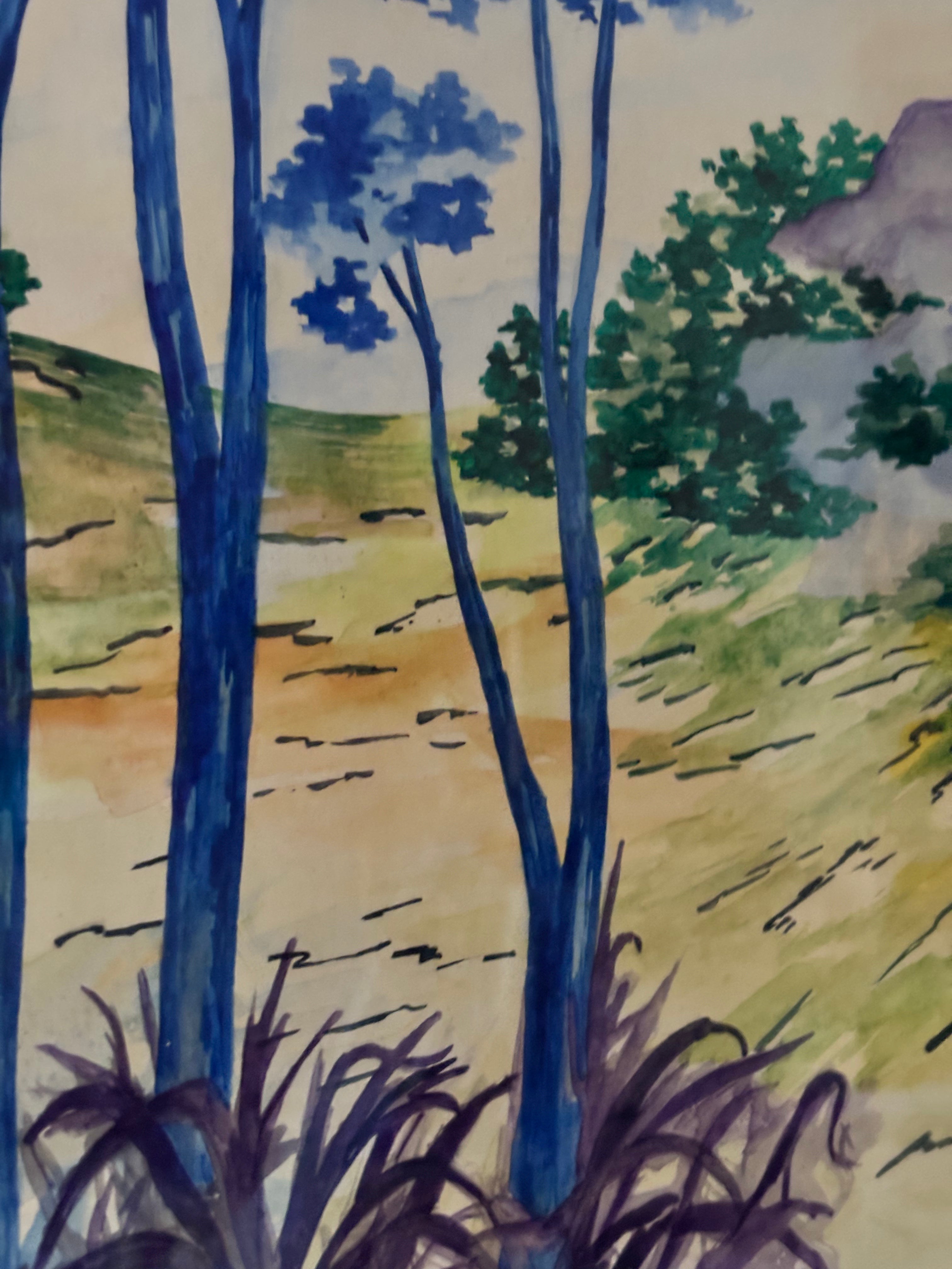 Woman in the Woodland