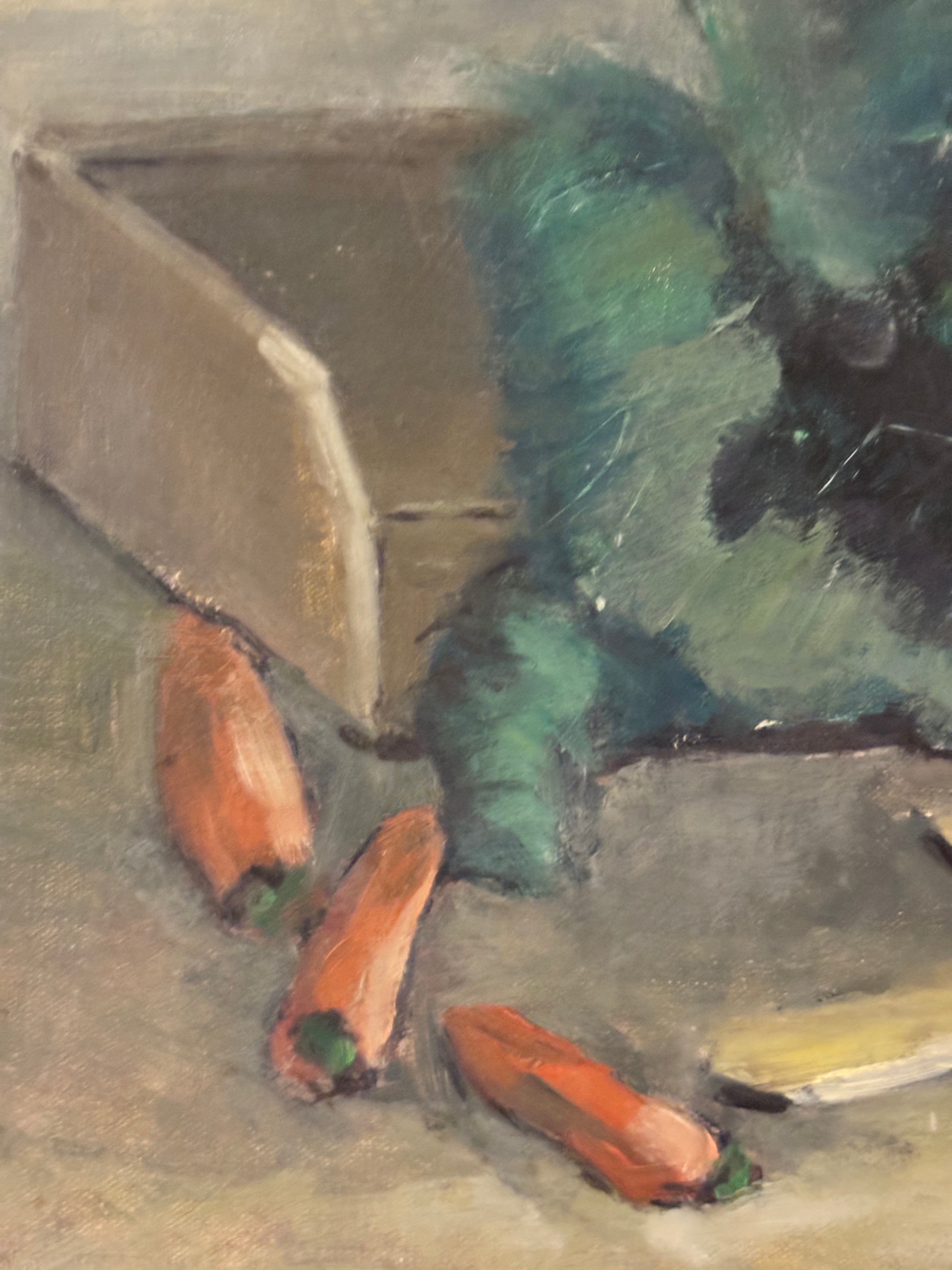 Still Life with Cabbage and Onions