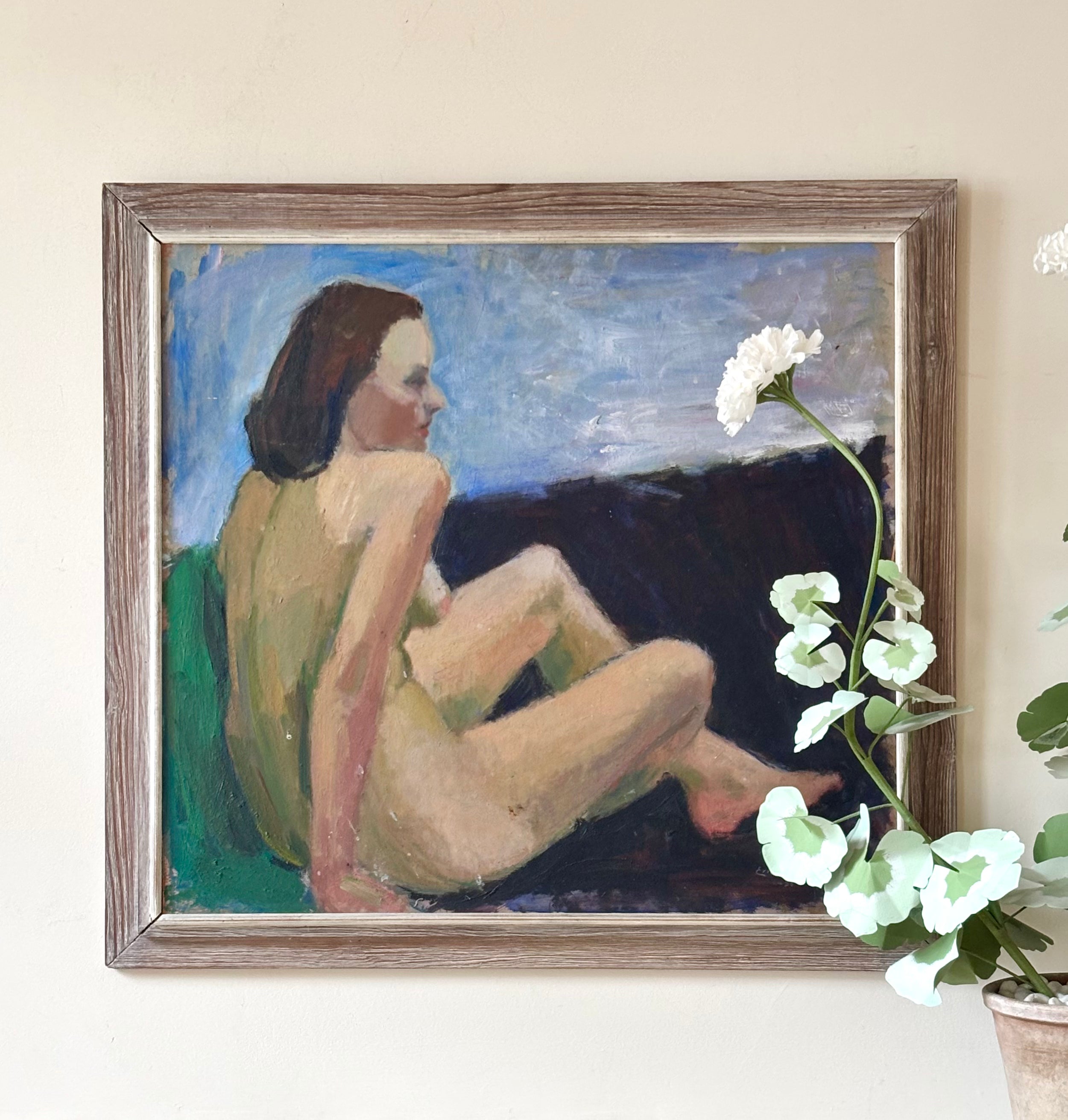 Seated Nude Portrait