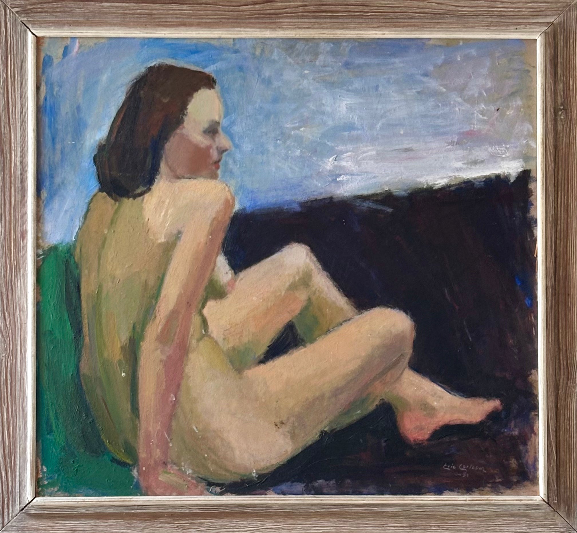 Seated Nude Portrait