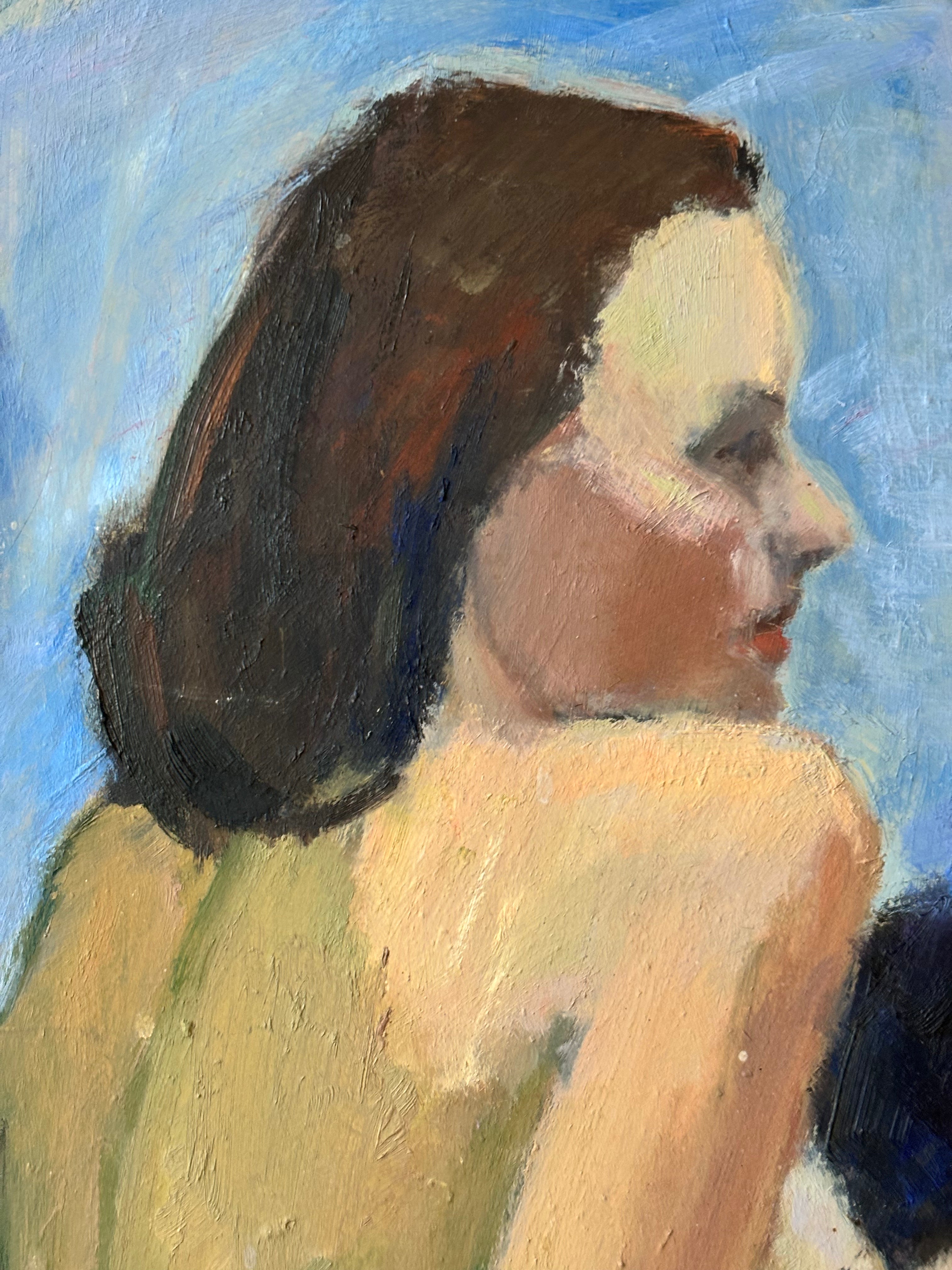 Seated Nude Portrait