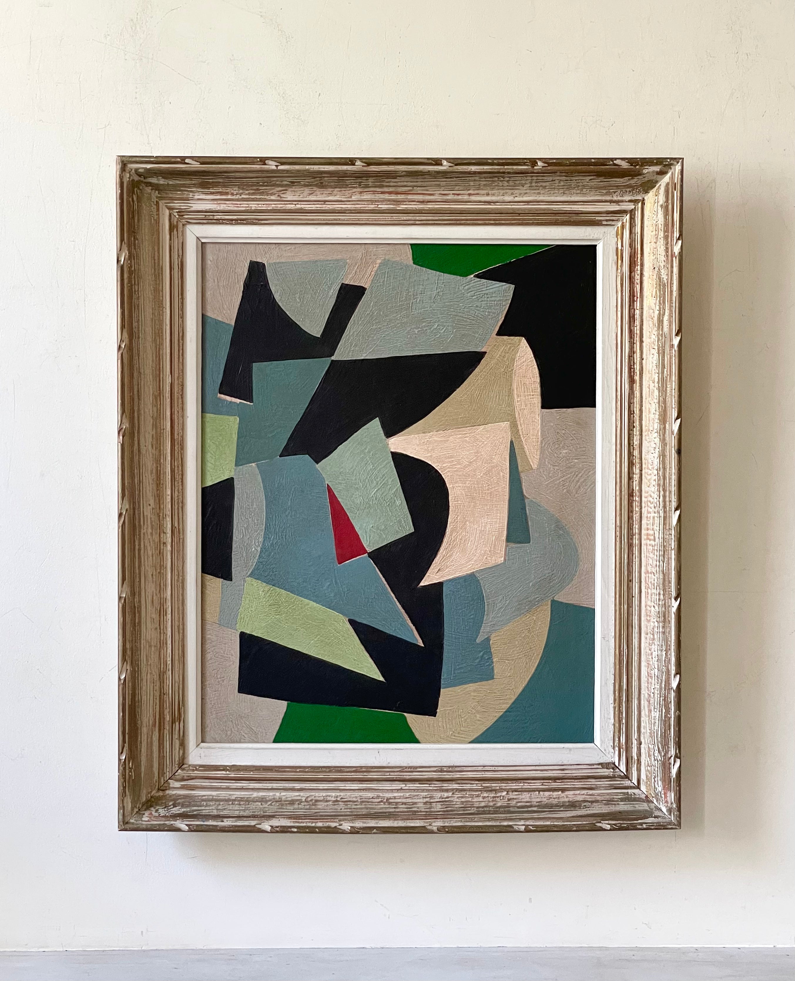 Red Triangle Abstract