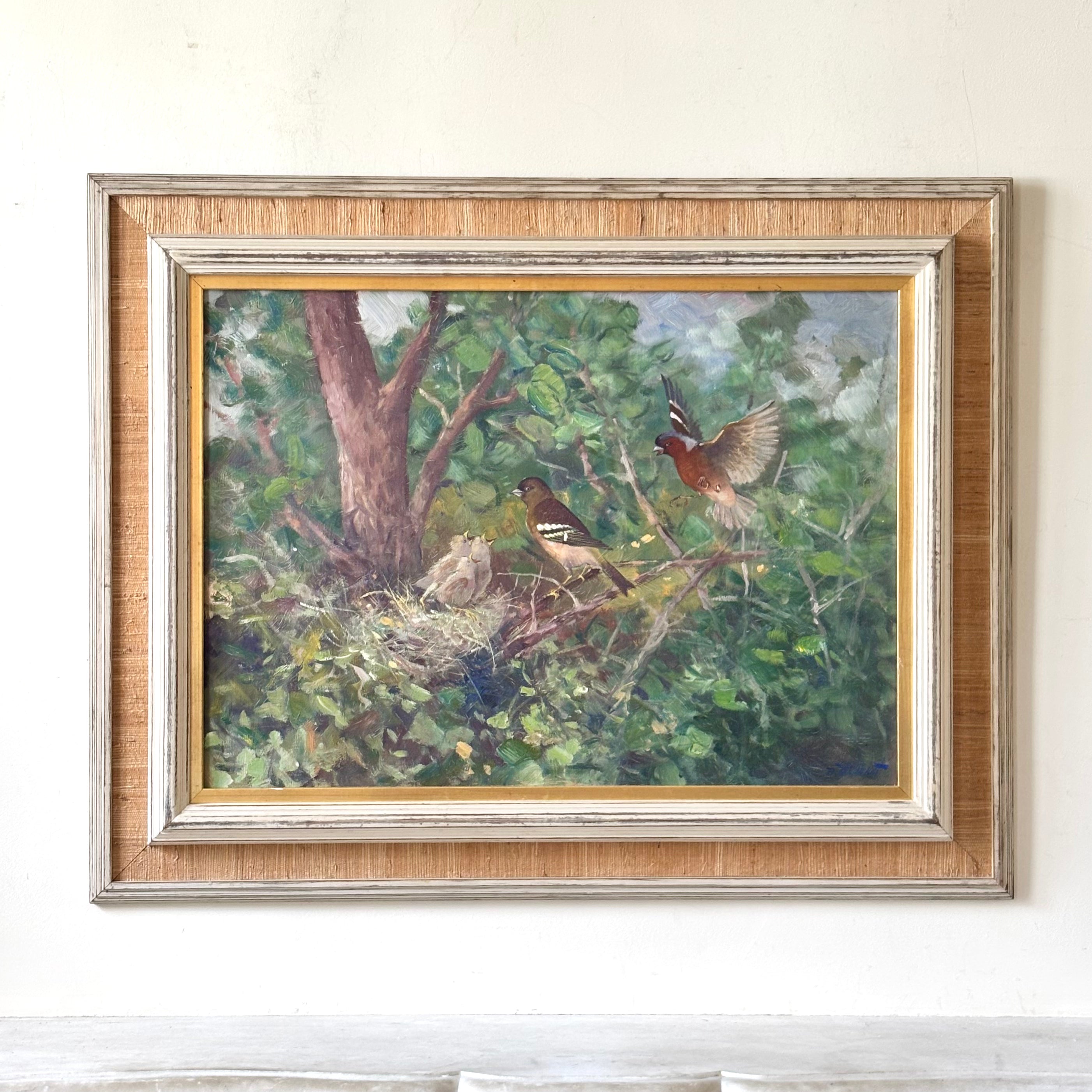 Finches in the Nest