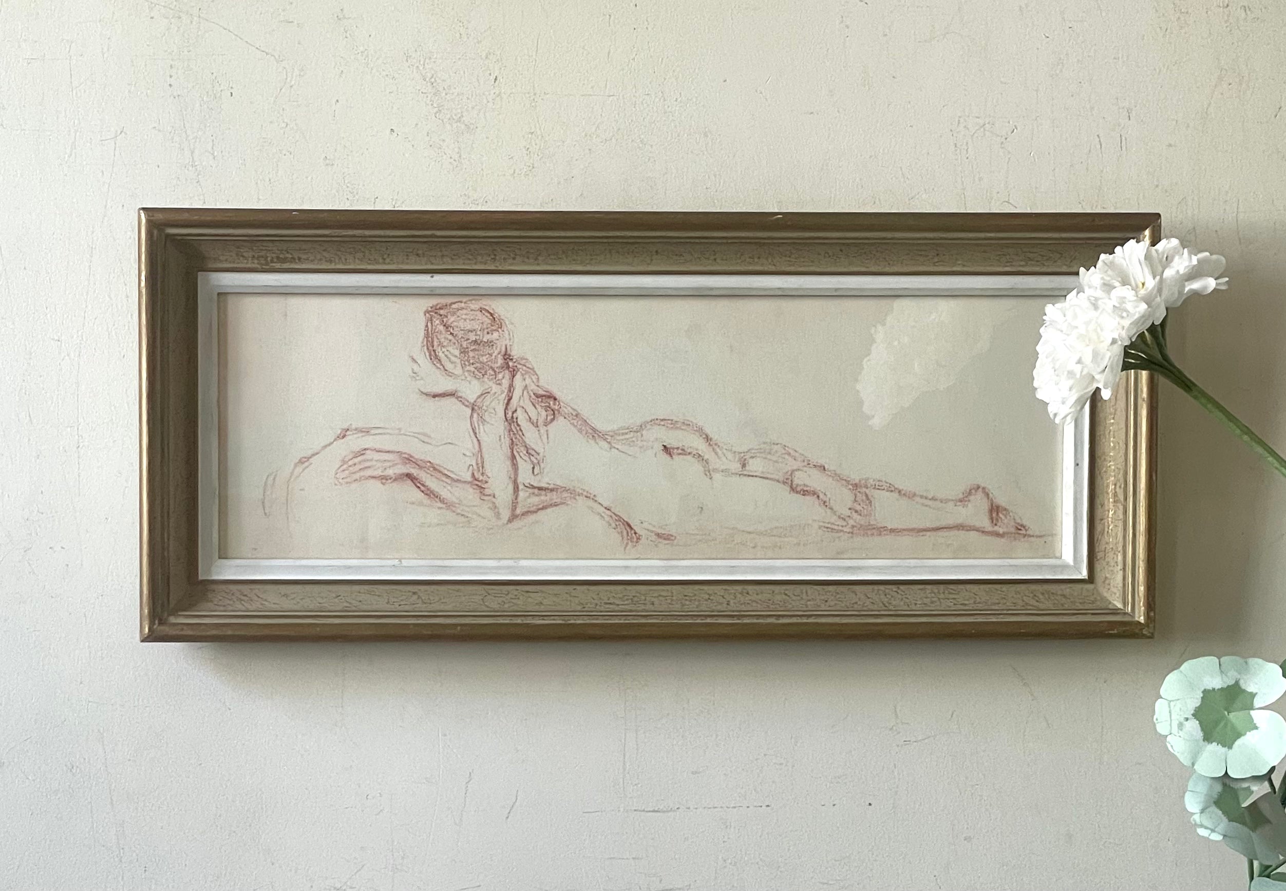 Sanguine Reclining Nude