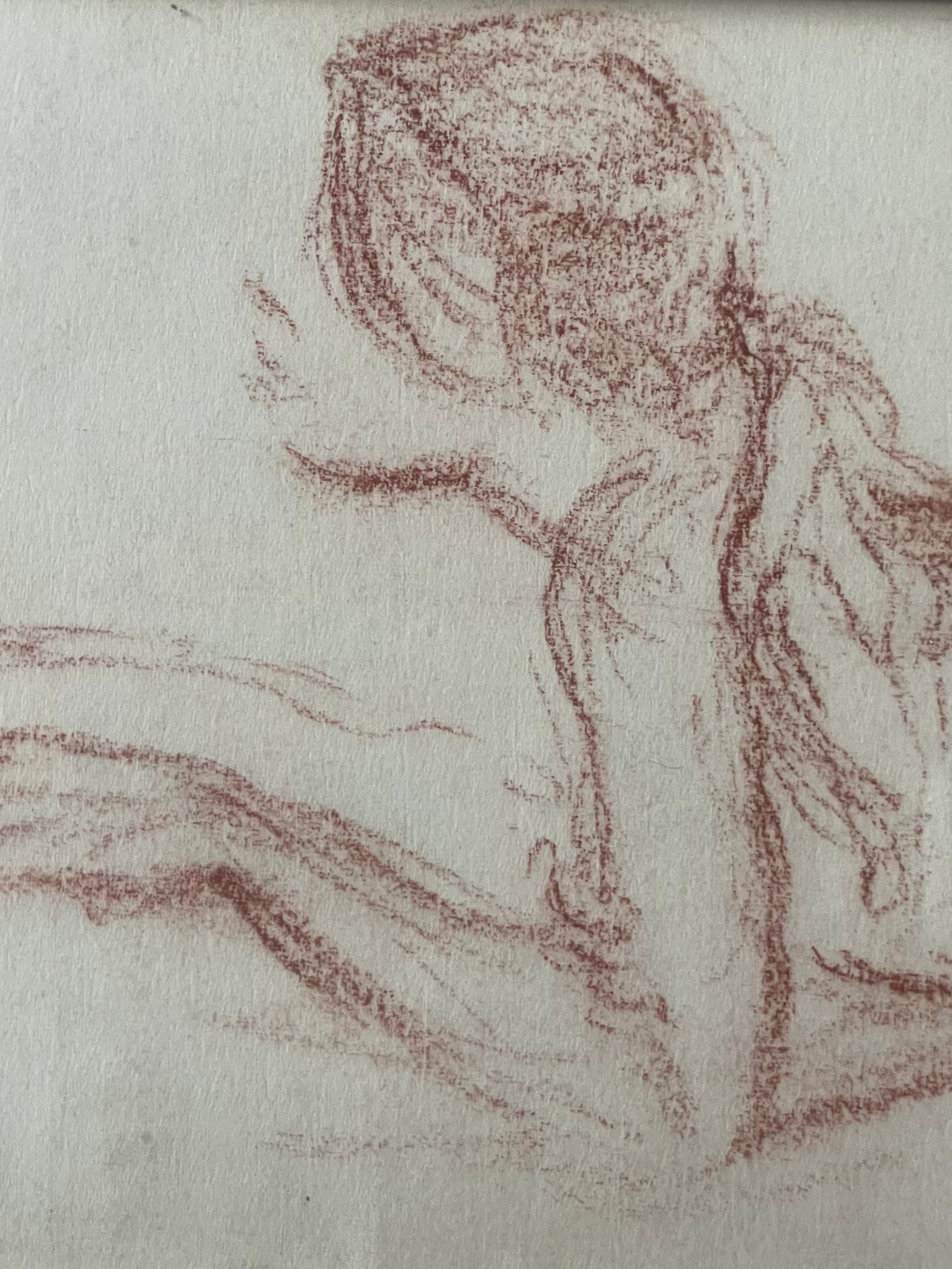 Sanguine Reclining Nude