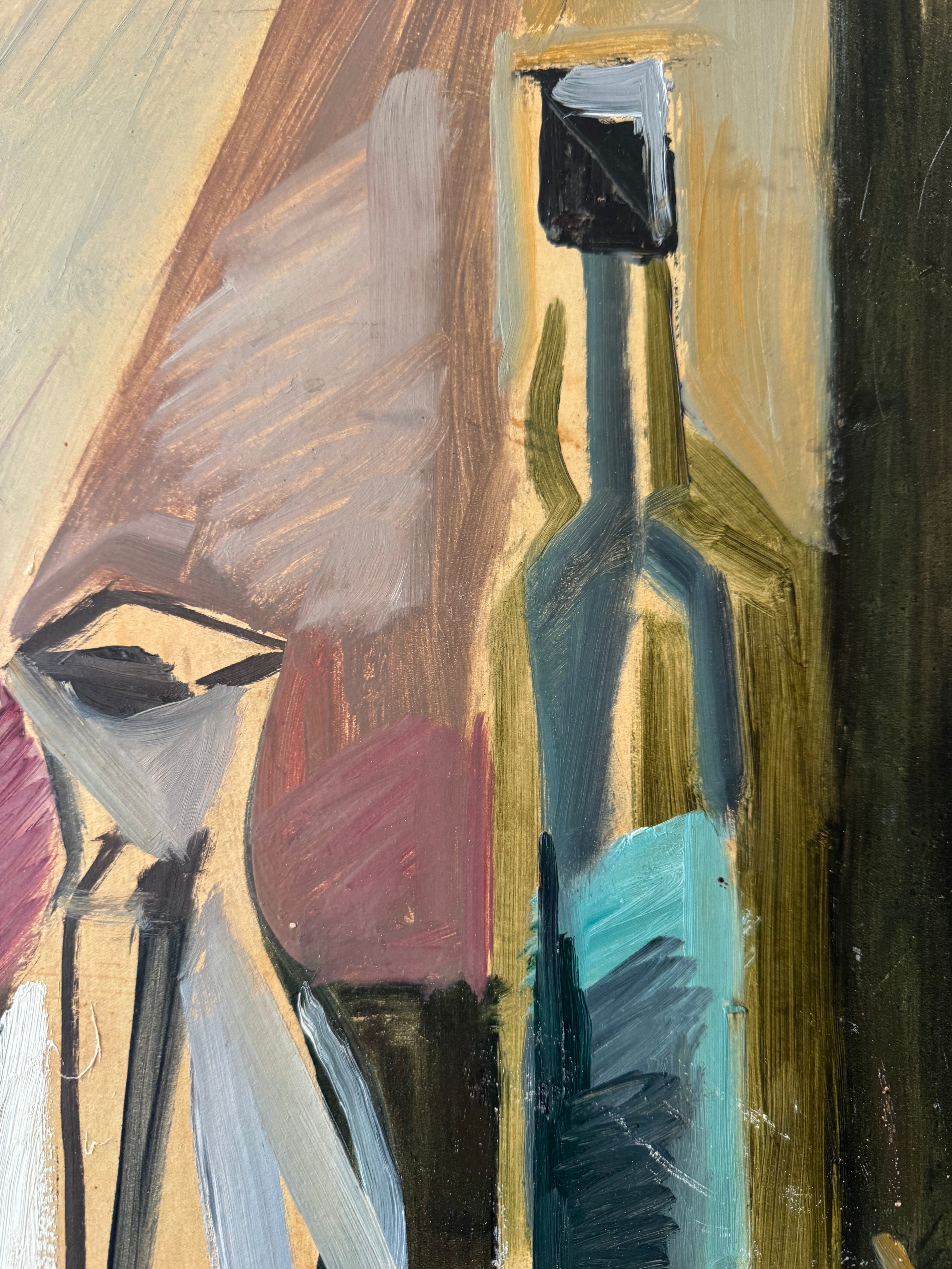 "Cubist" Still Life with Fruit