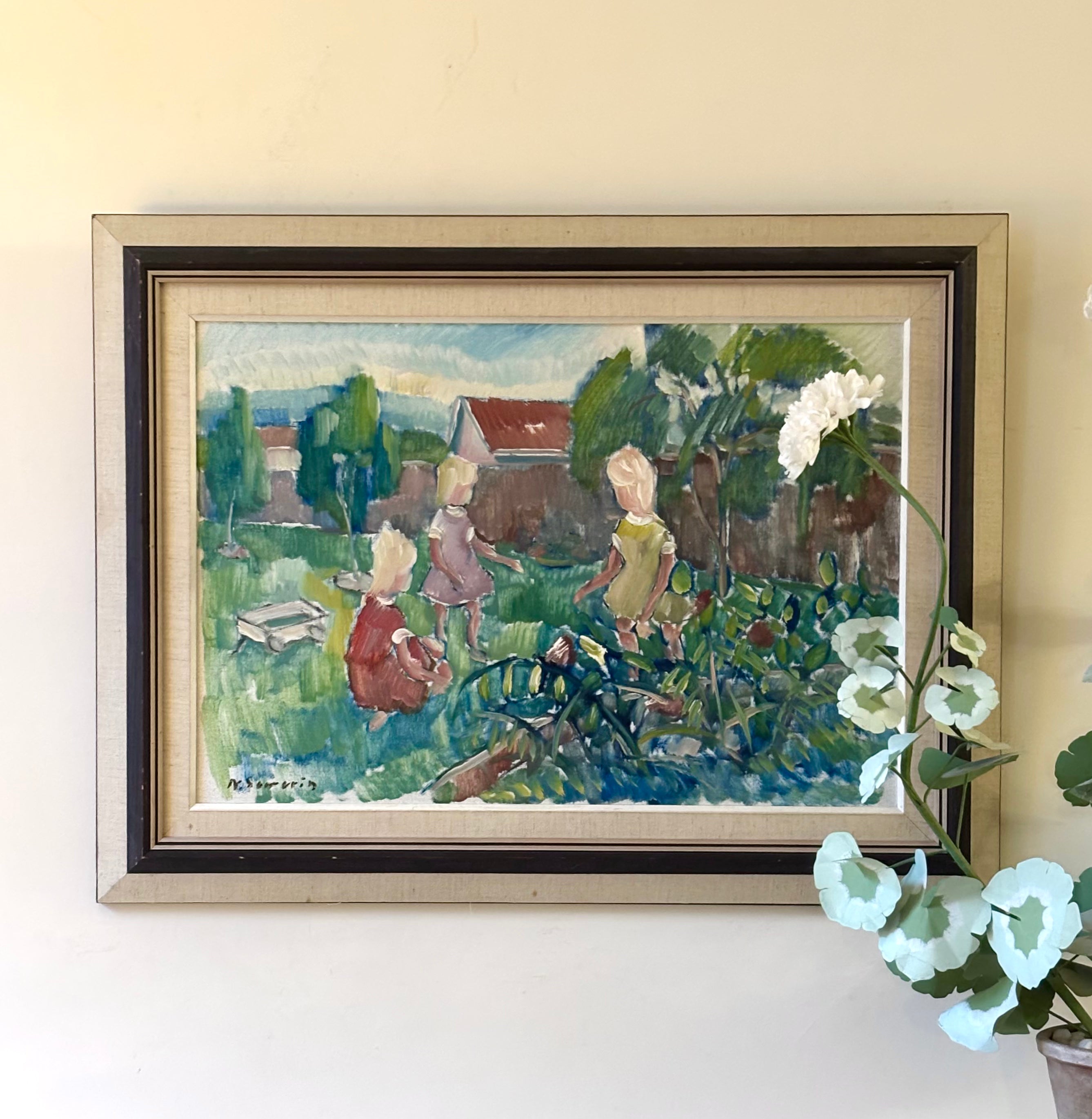 Playing in the Garden