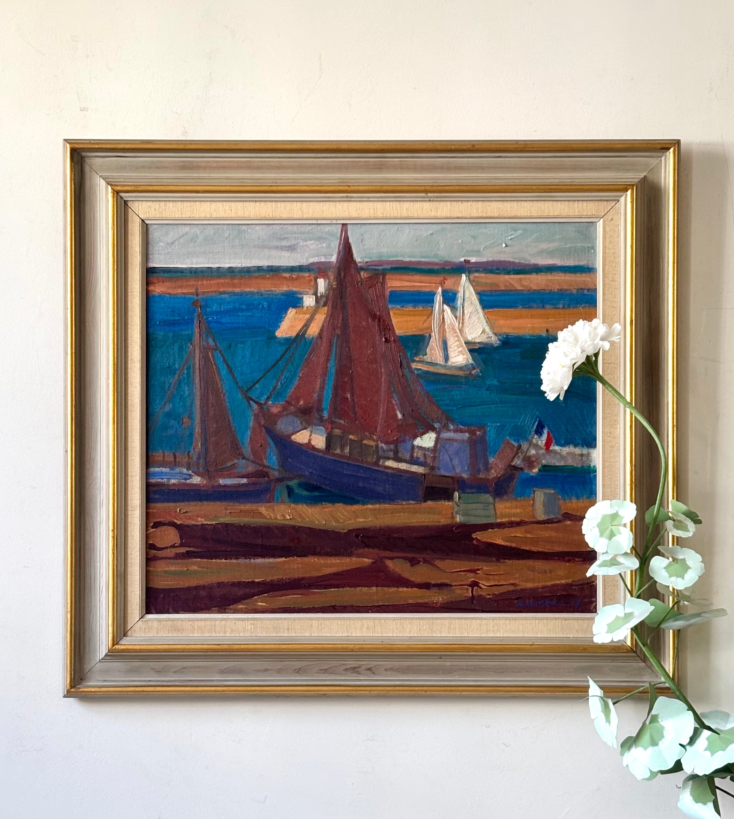 French Ship in the Harbour