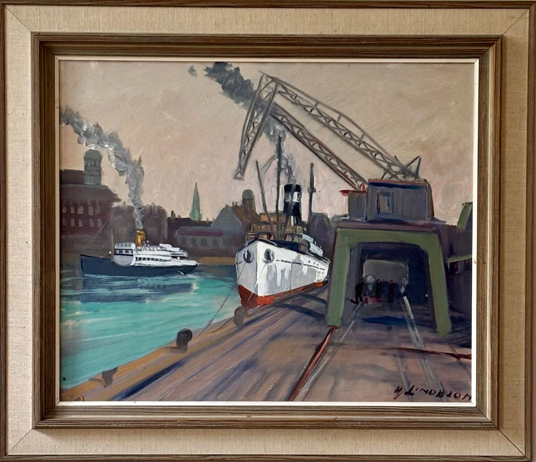 Ship in the Harbour