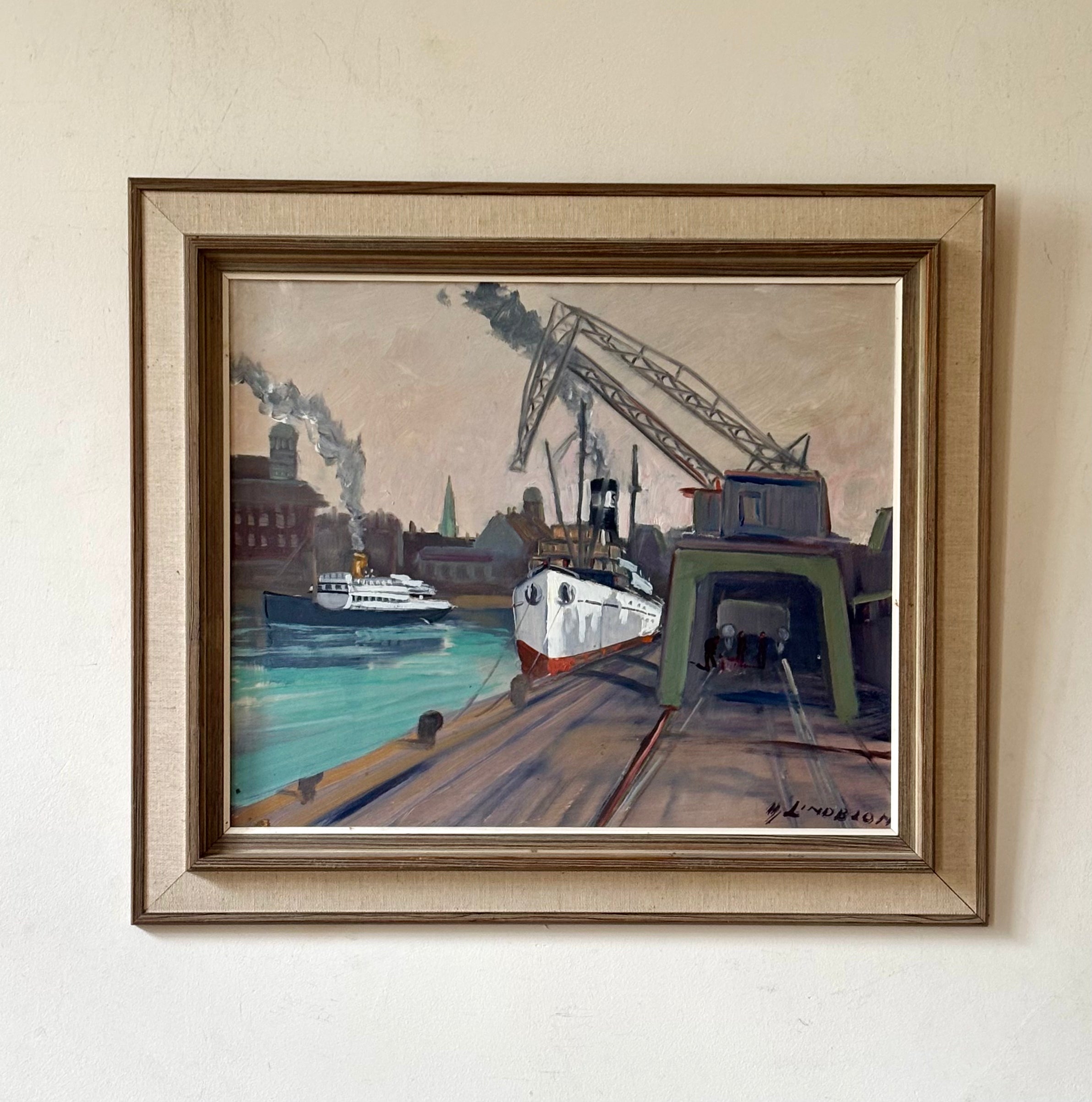 Ship in the Harbour