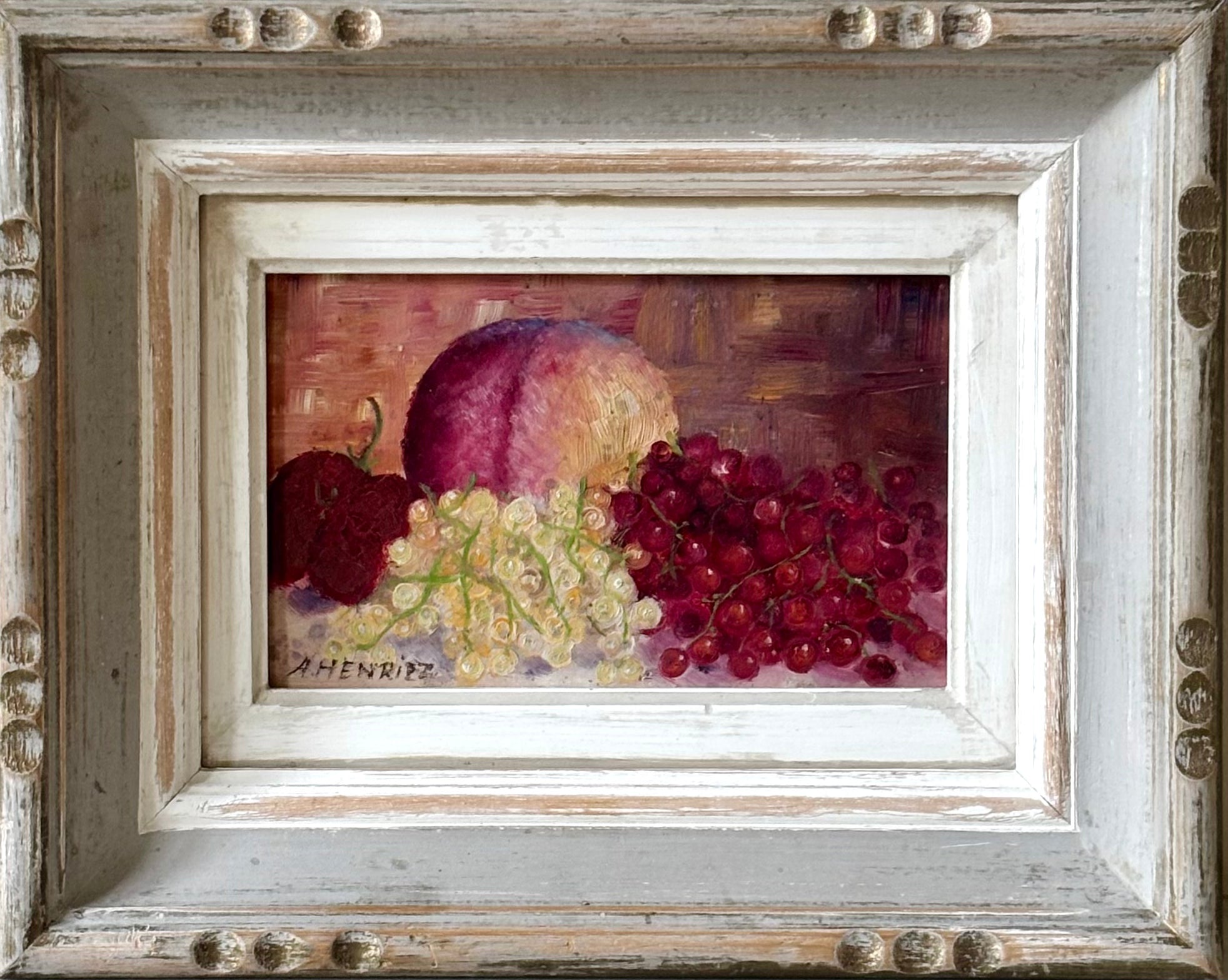Berries and Peach