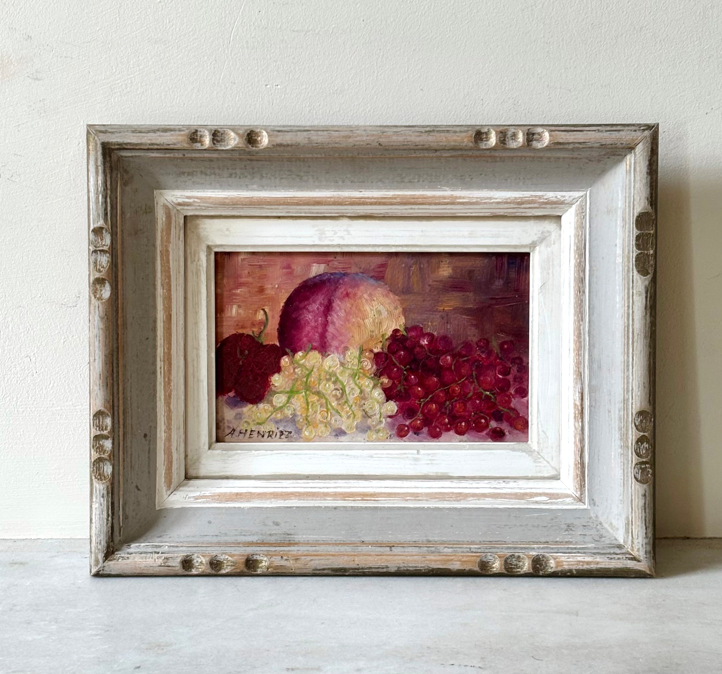 Berries and Peach
