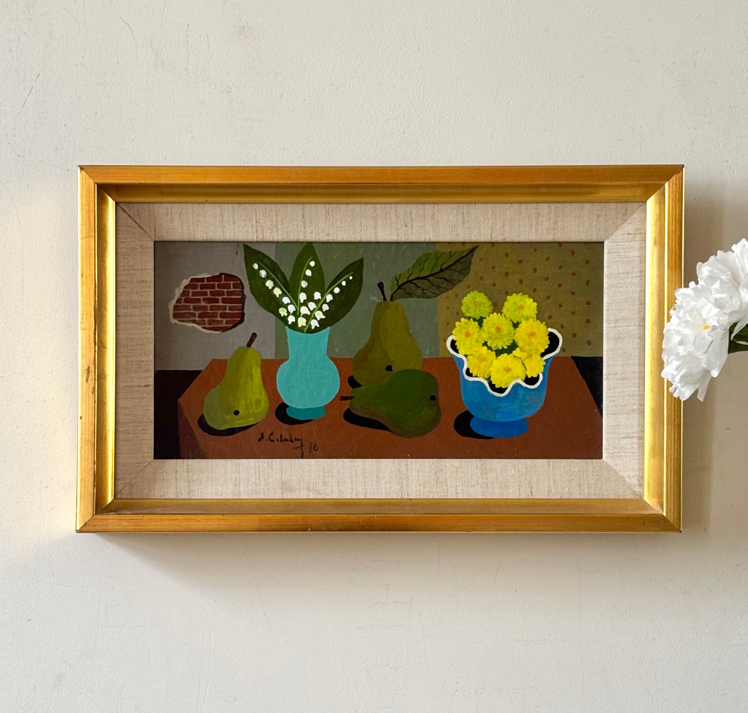 Still Life with Flowers and Pears