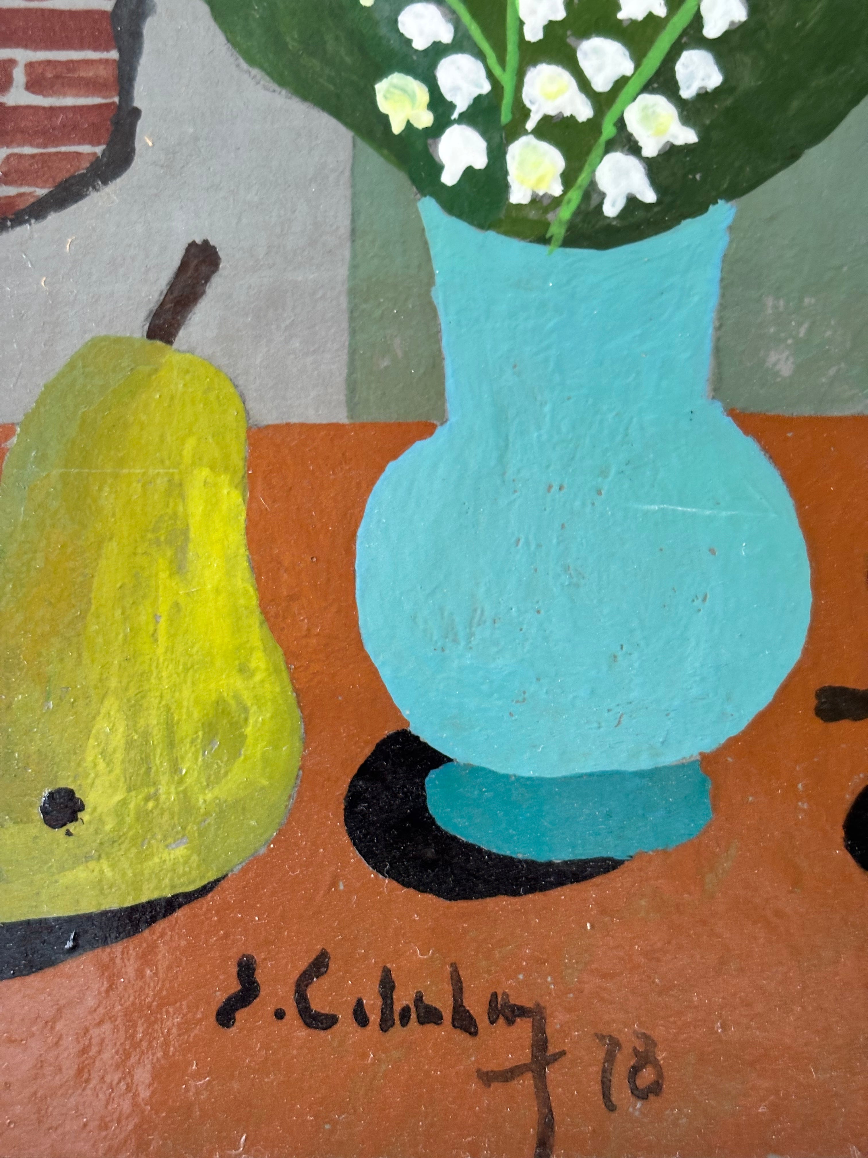 Still Life with Flowers and Pears