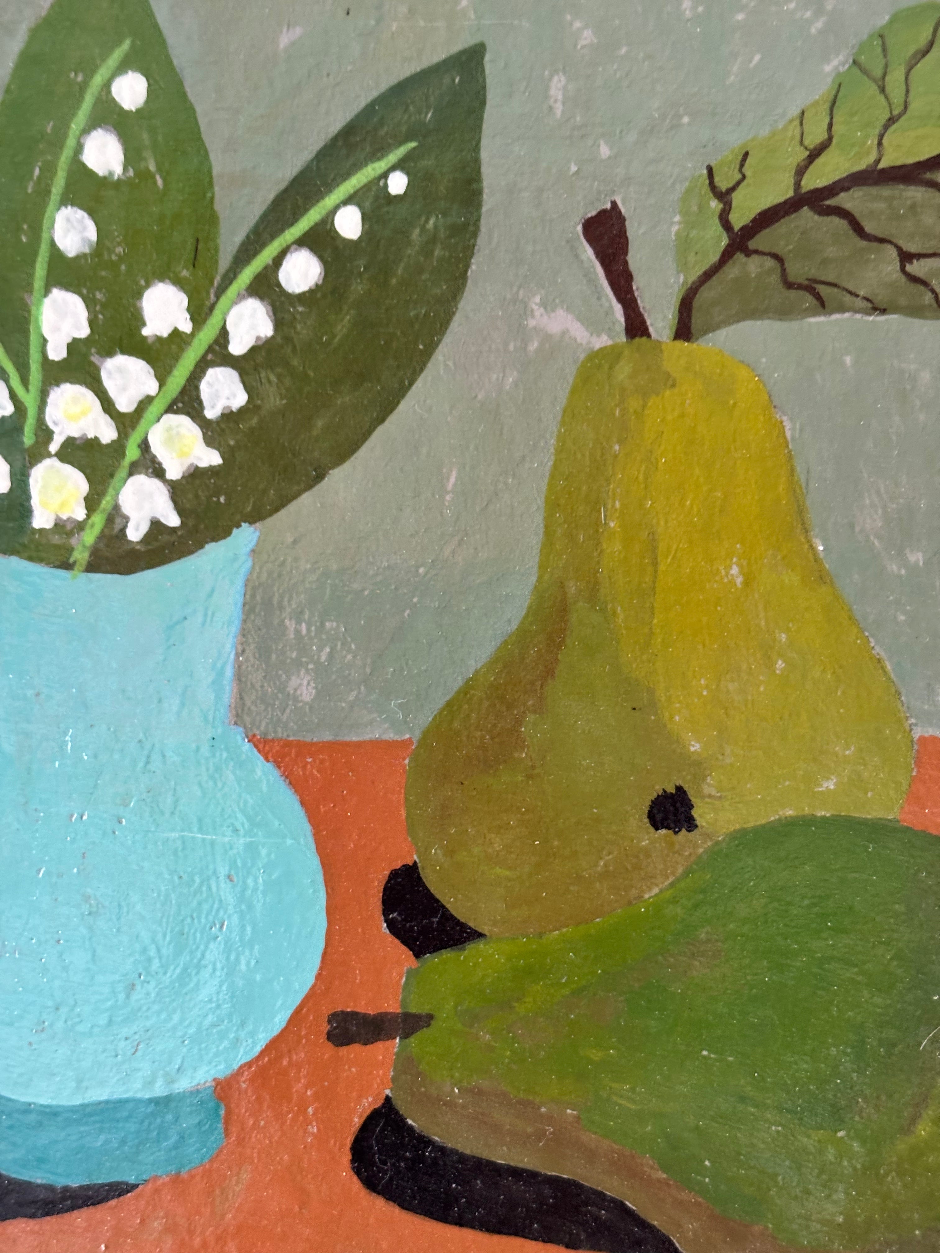 Still Life with Flowers and Pears