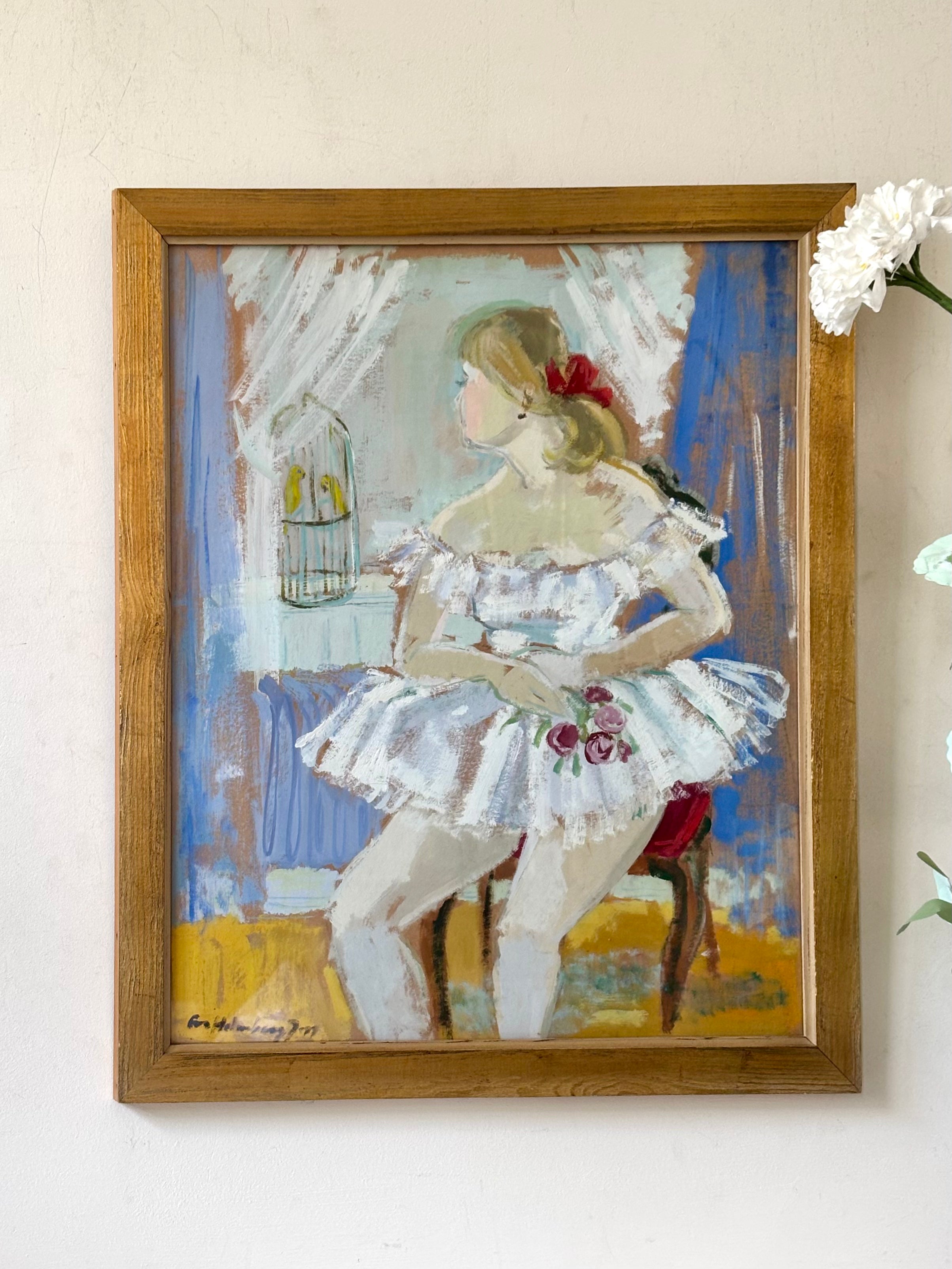 Ballerina with Birdcage