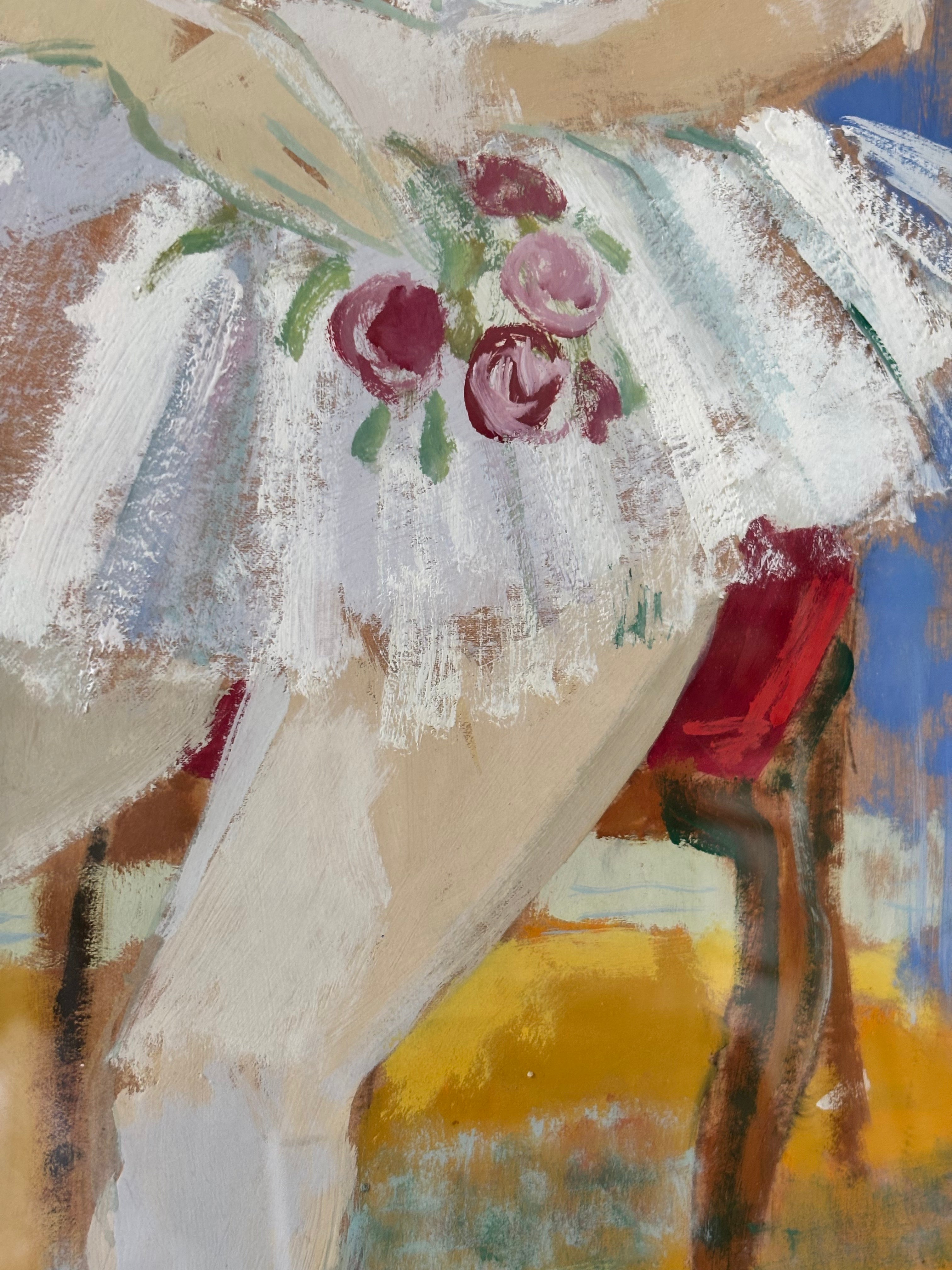 Ballerina with Birdcage