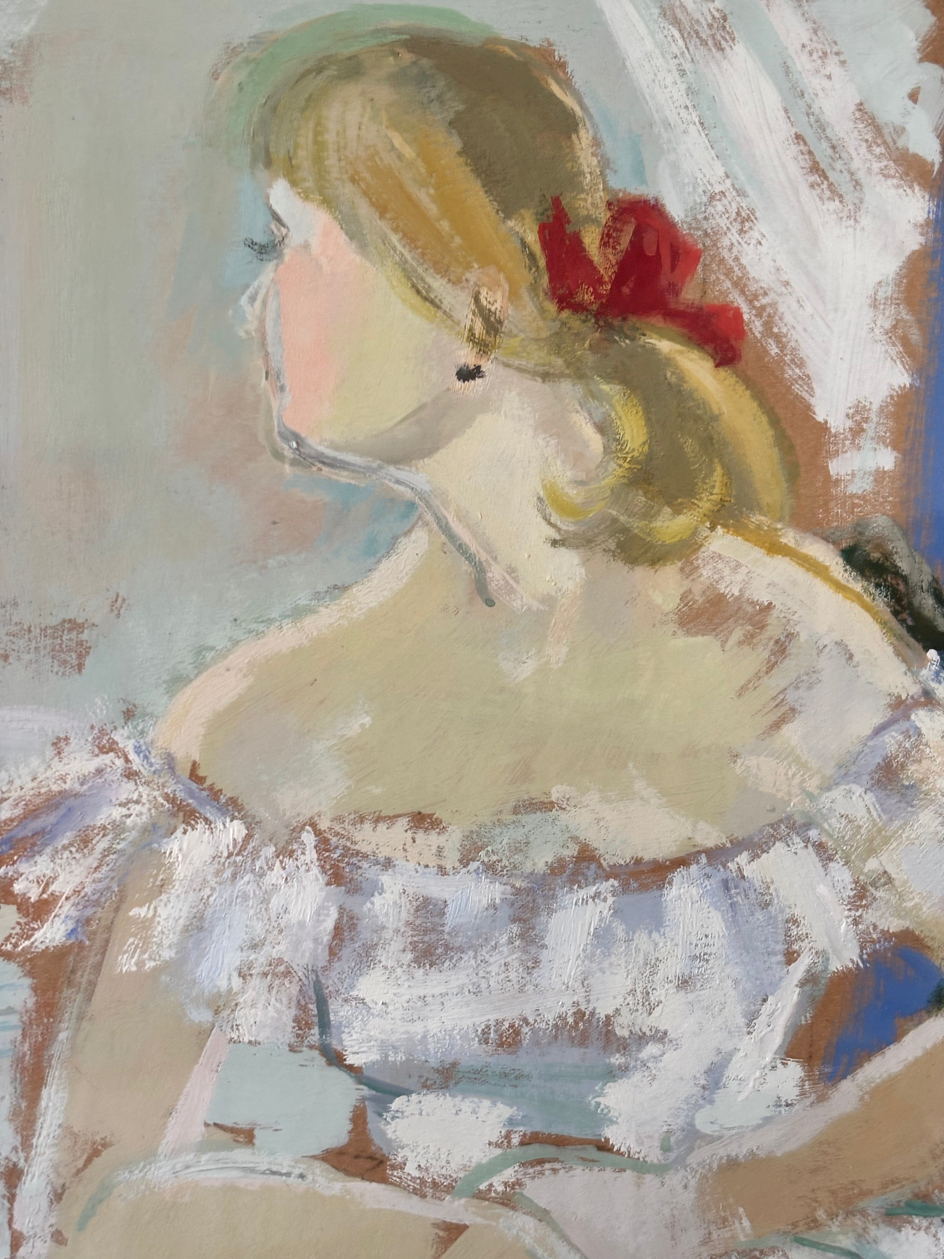 Ballerina with Birdcage