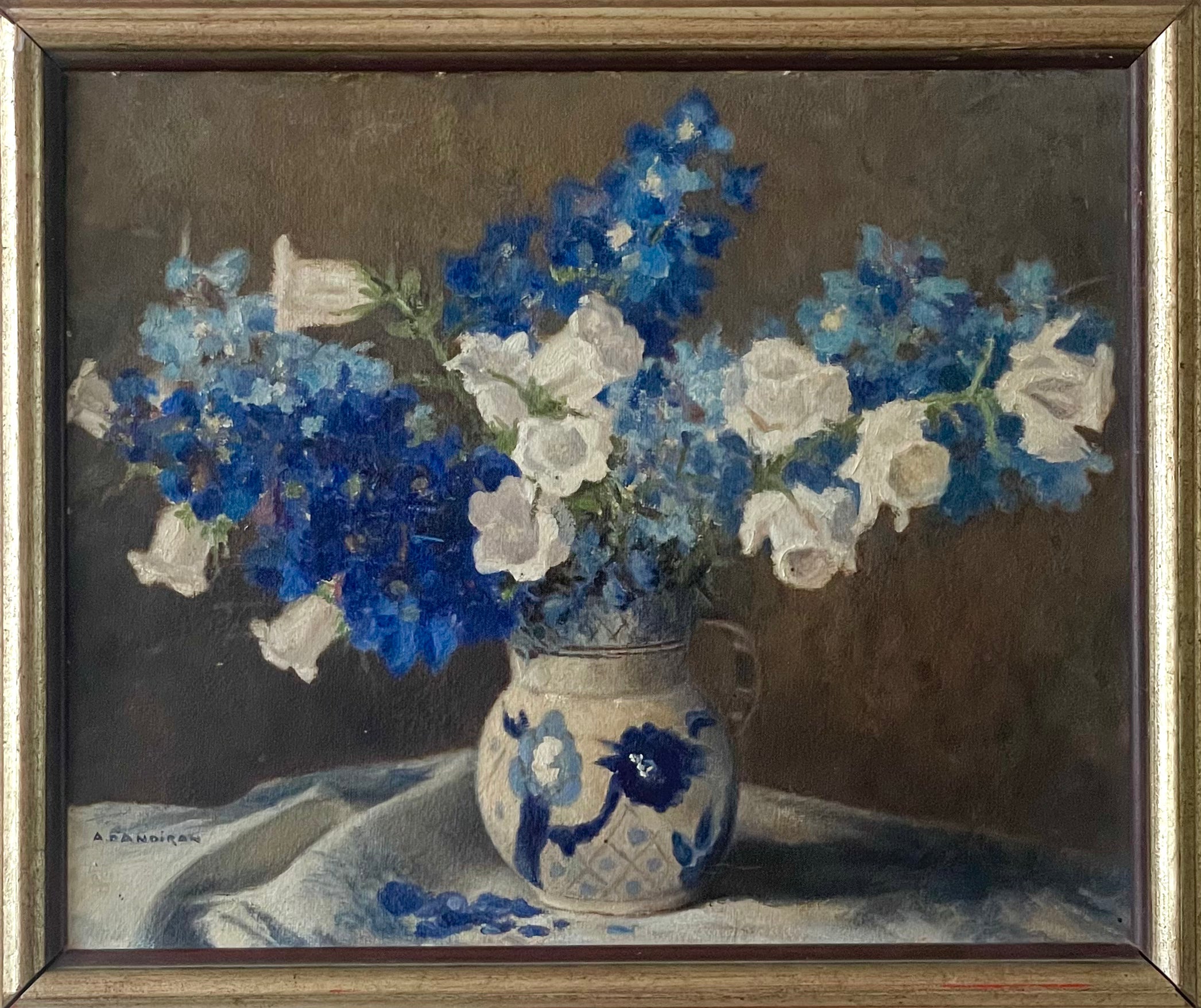 French Delphiniums and Hare's Bells
