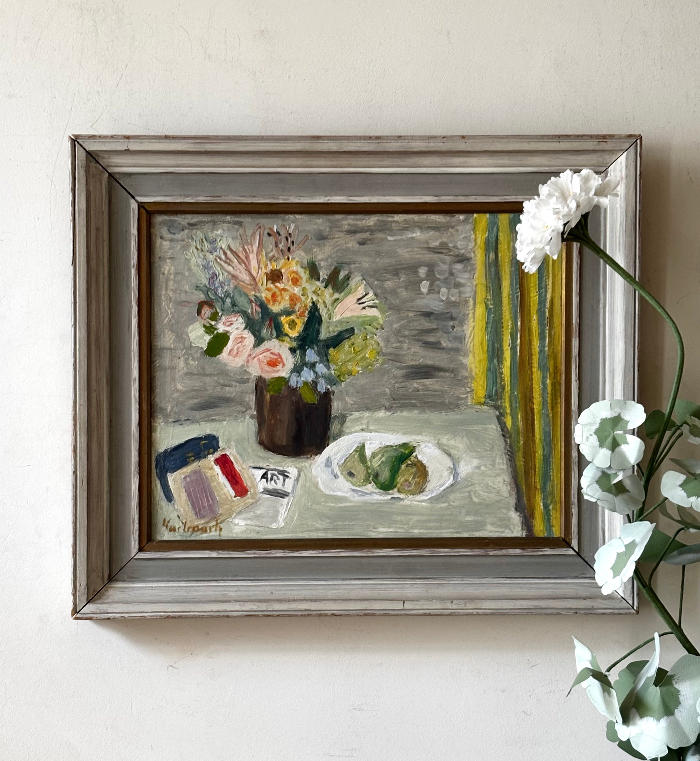 Flowers and Books