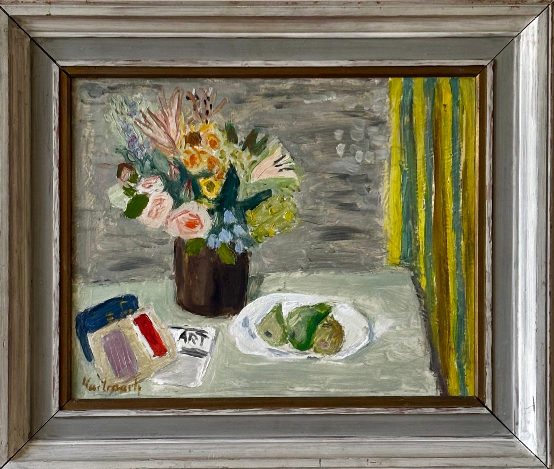 Flowers and Books