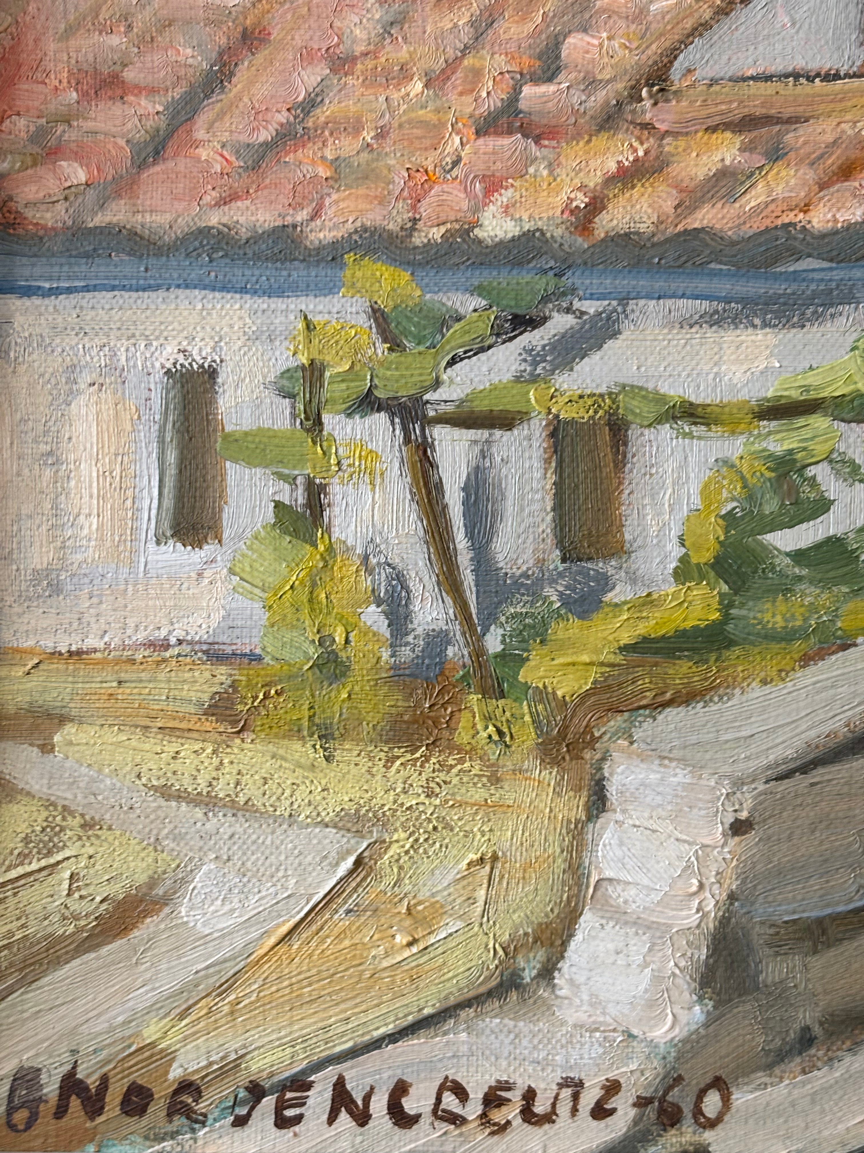 Walking through the Village