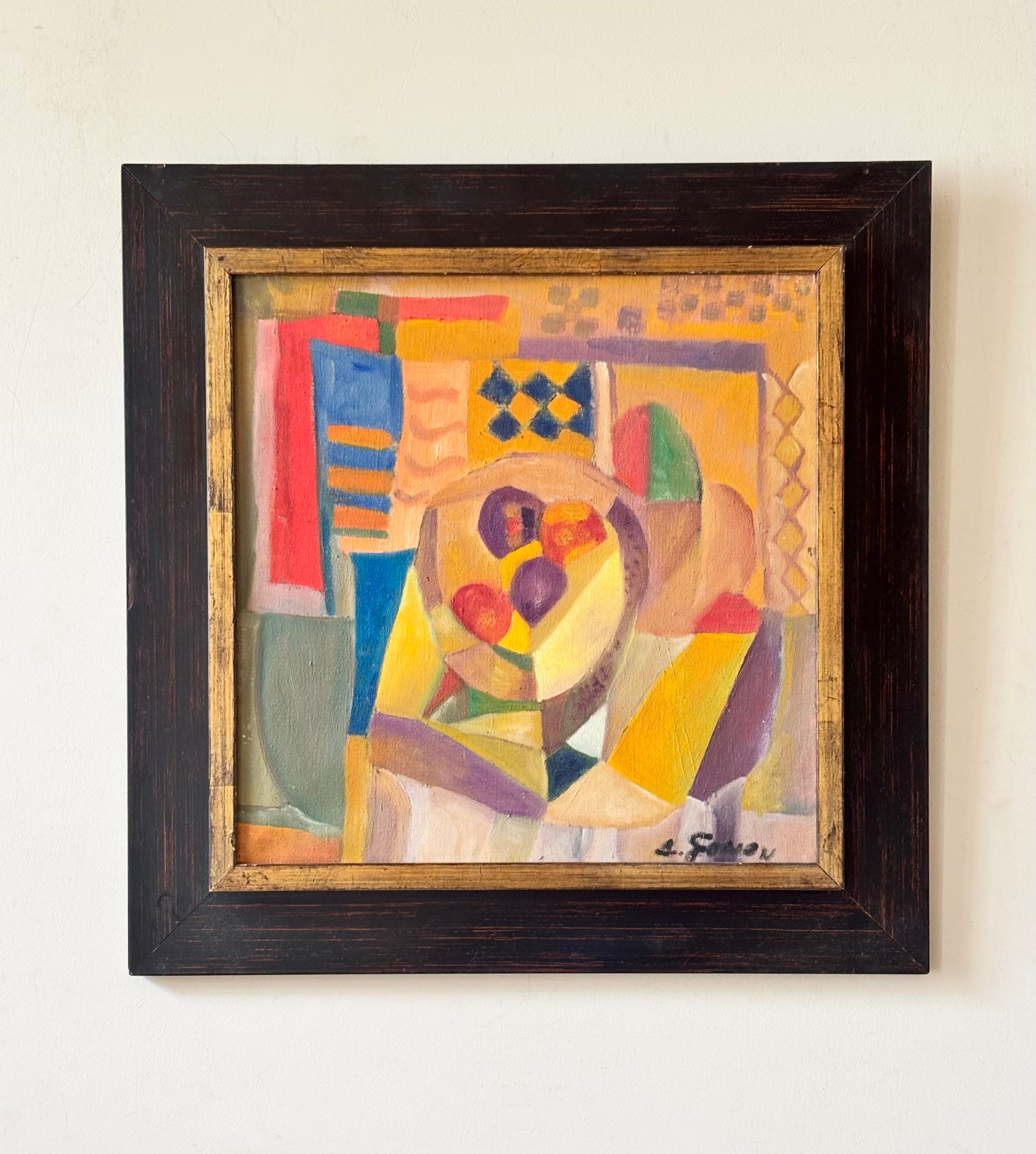 'Cubist' Fruit Bowl