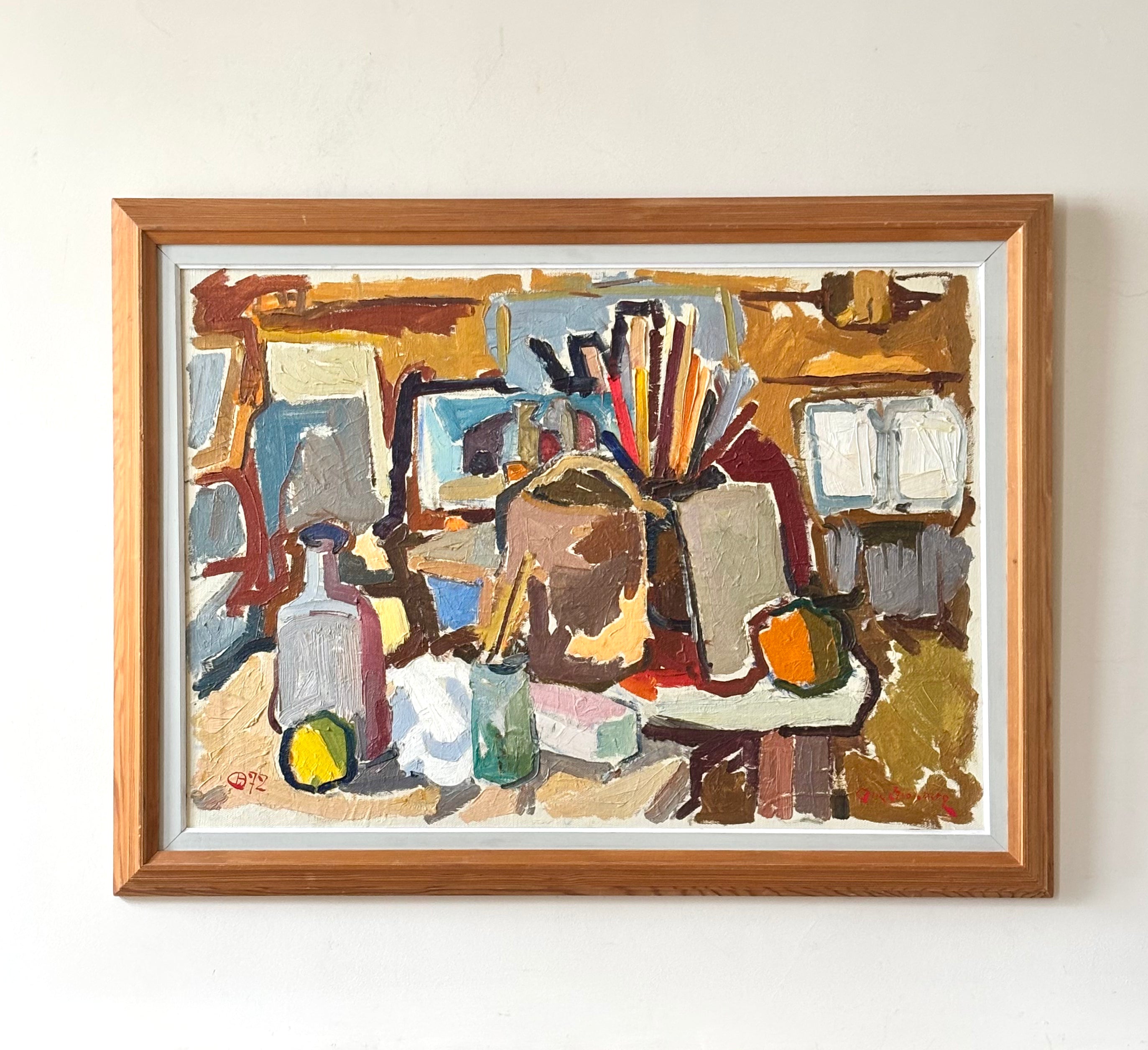 Studio Still Life with Fruit