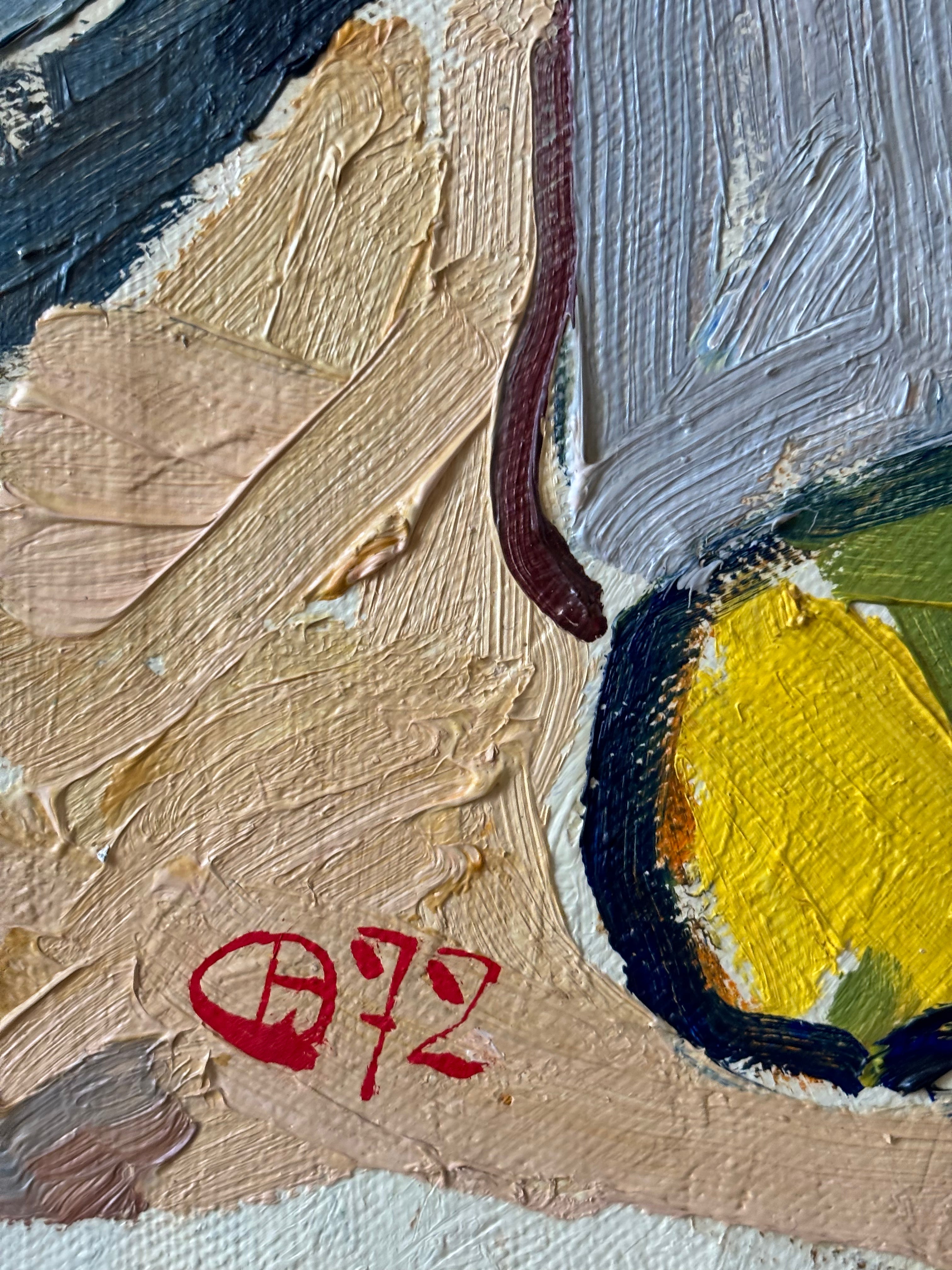 Studio Still Life with Fruit