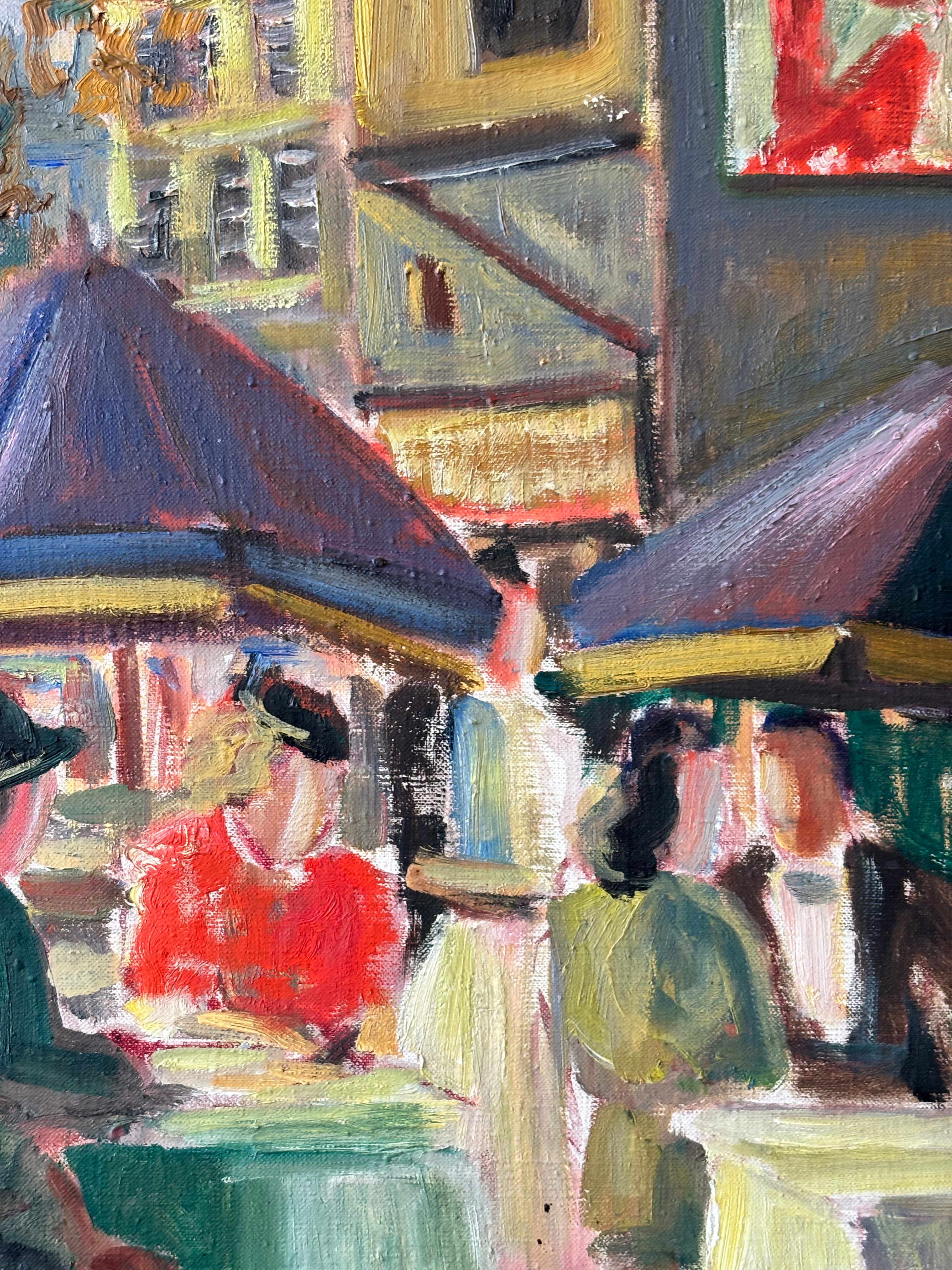 French Café Scene