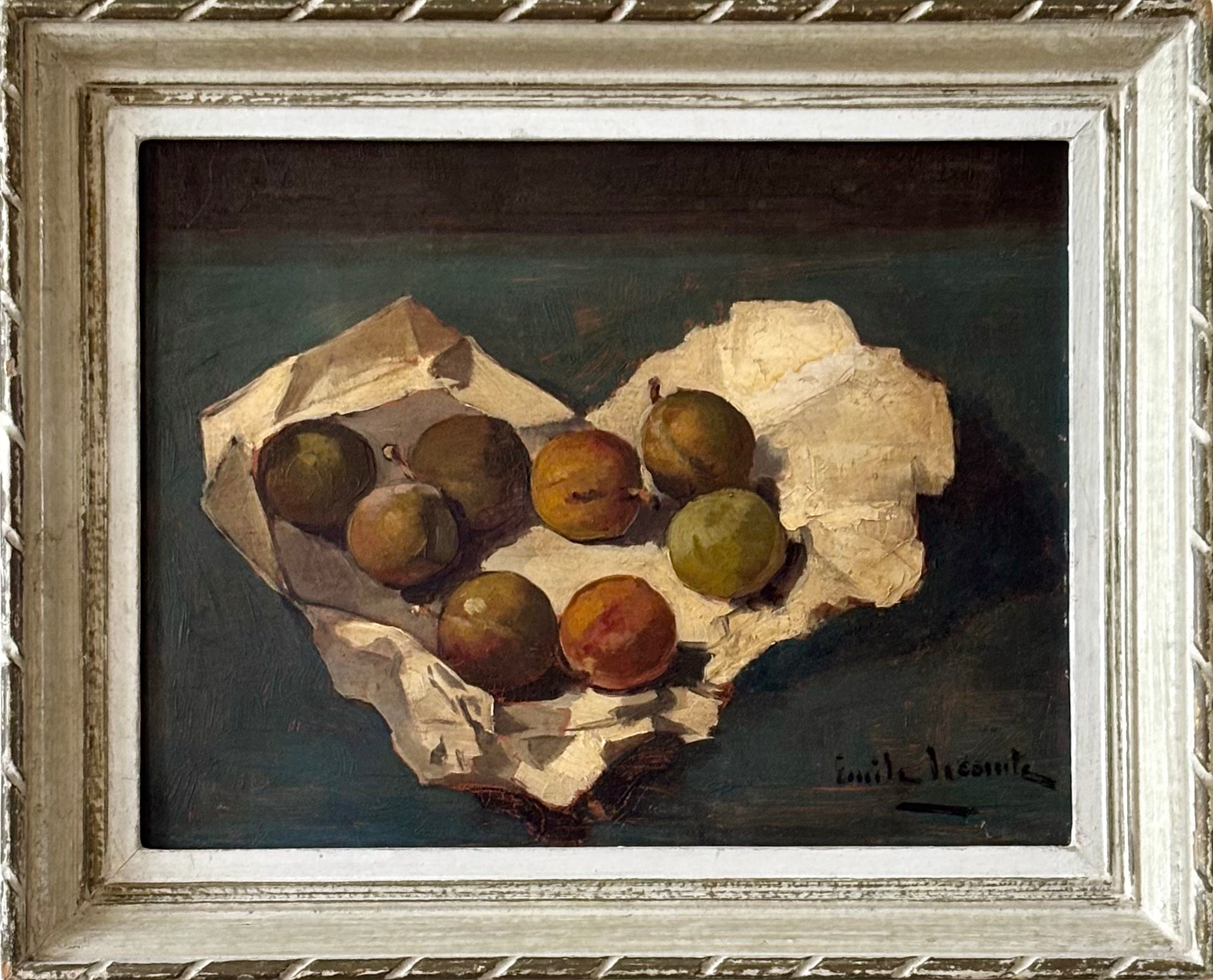 Still Life with Plums
