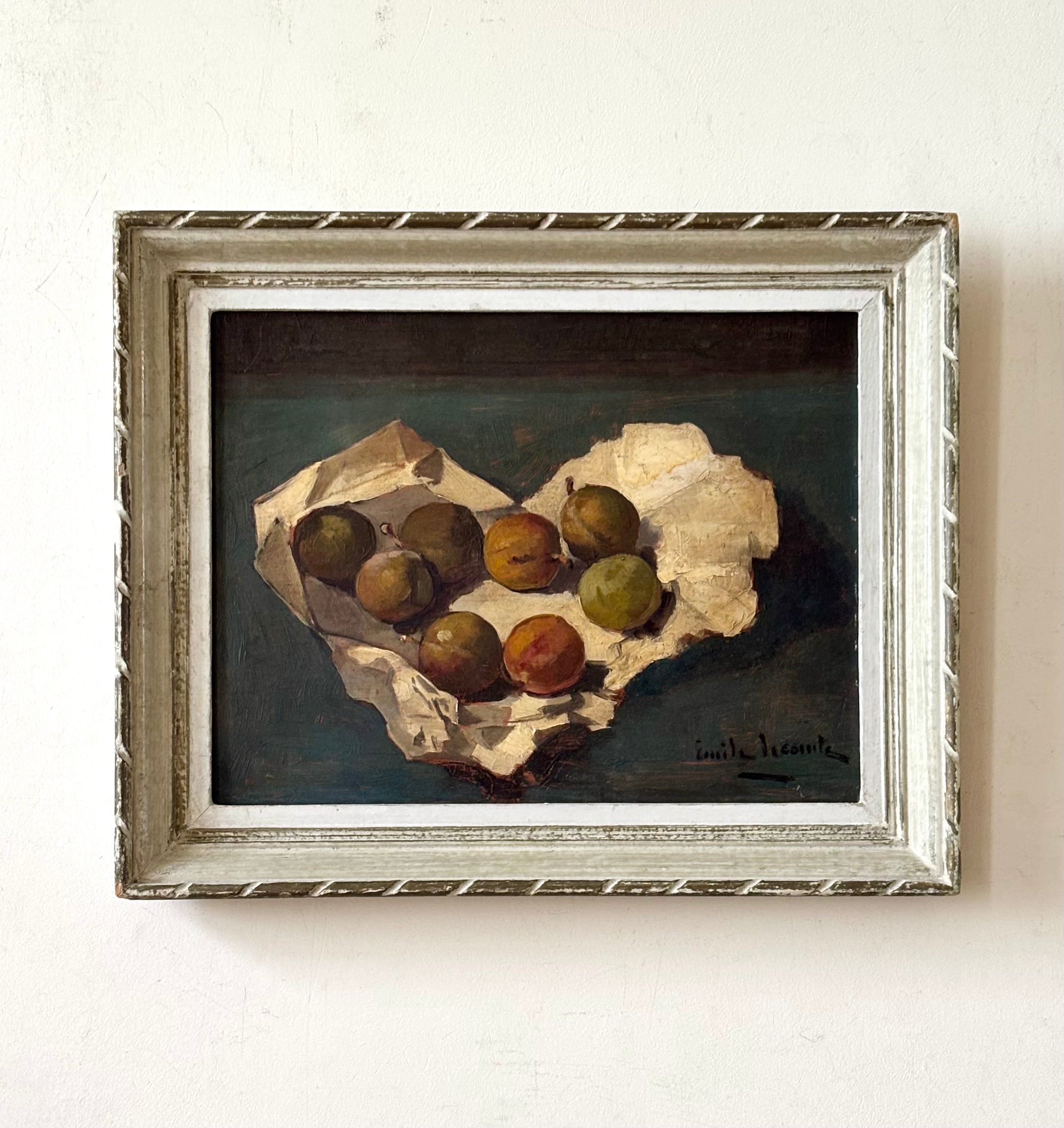 Still Life with Plums