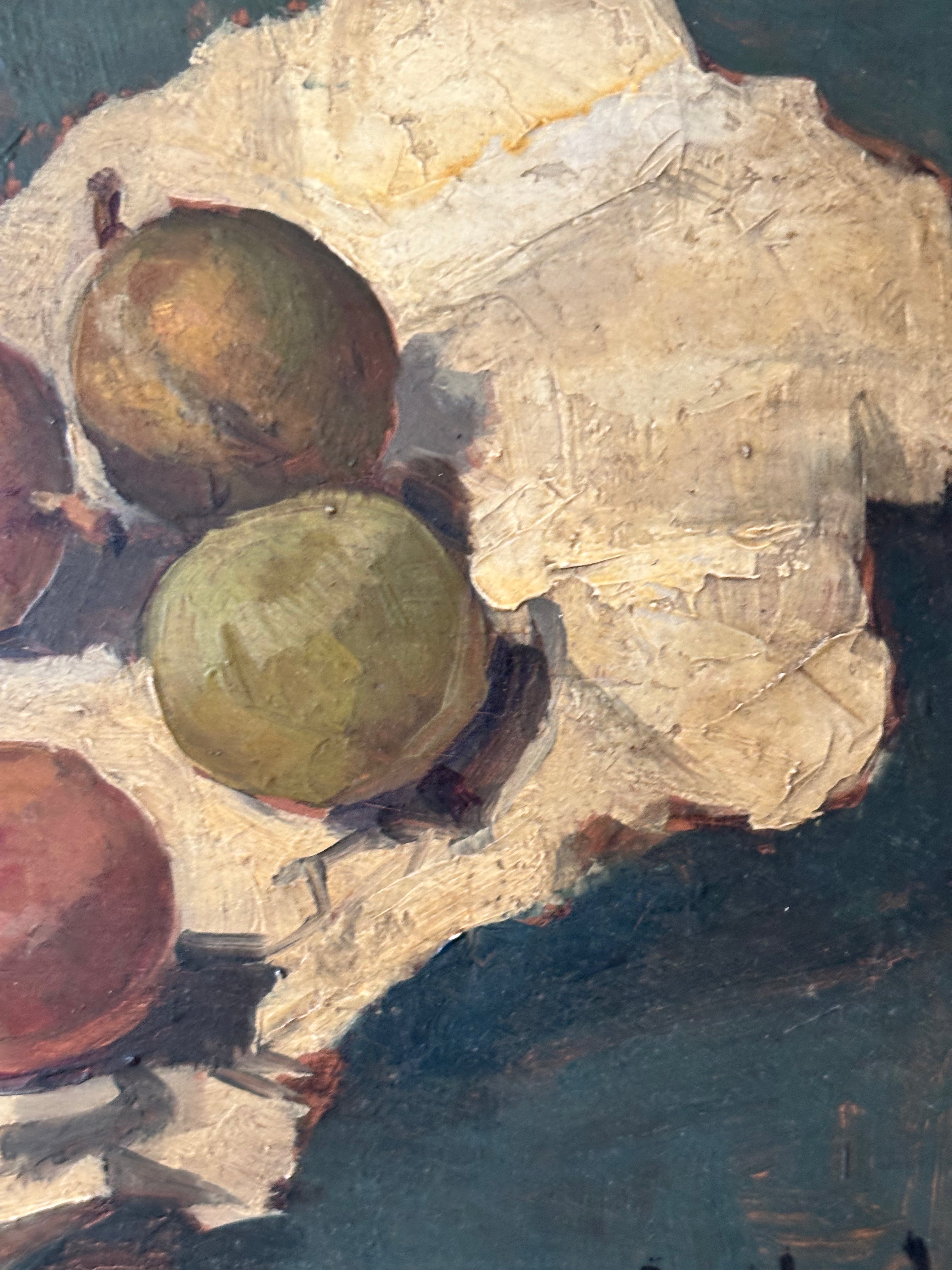 Still Life with Plums