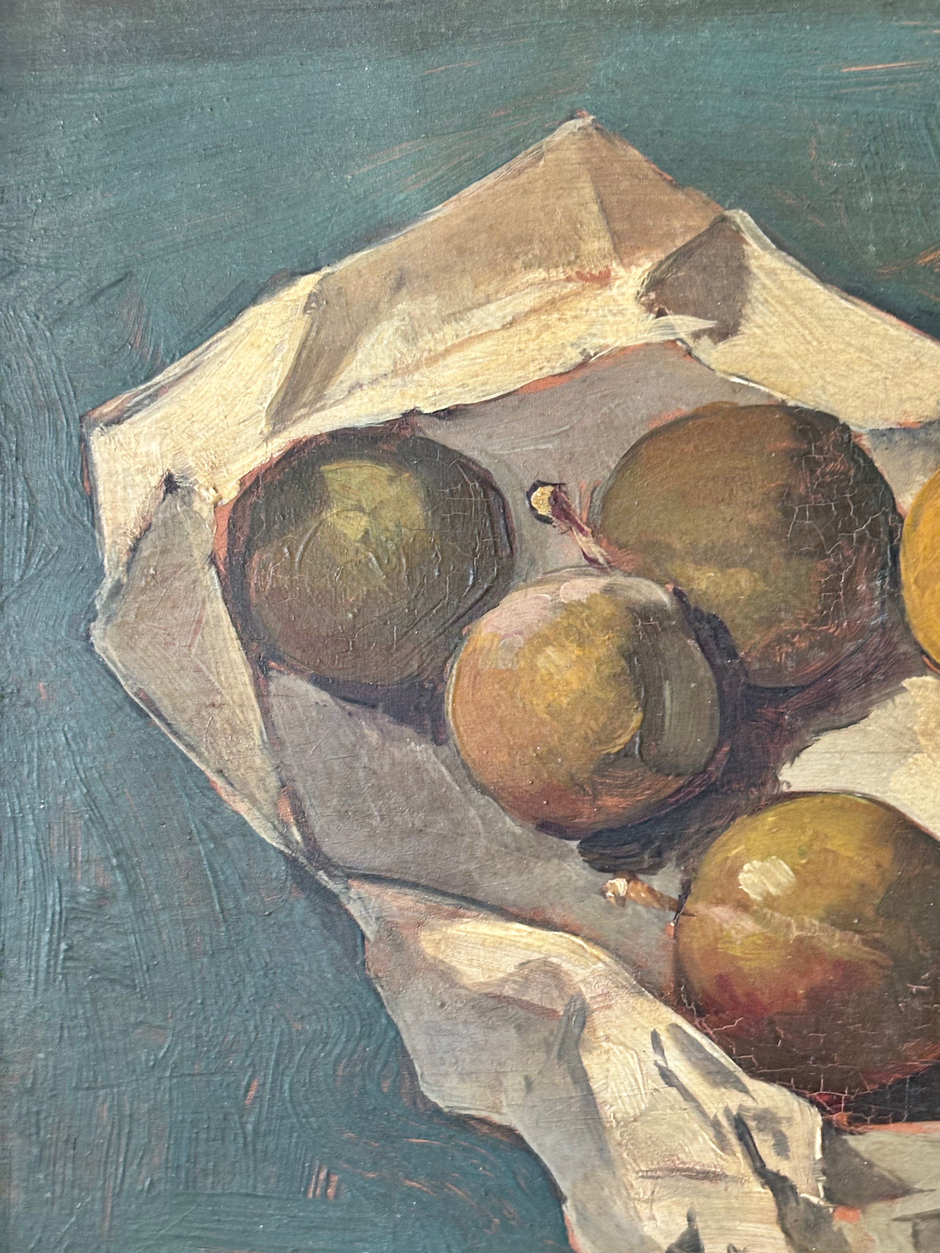 Still Life with Plums