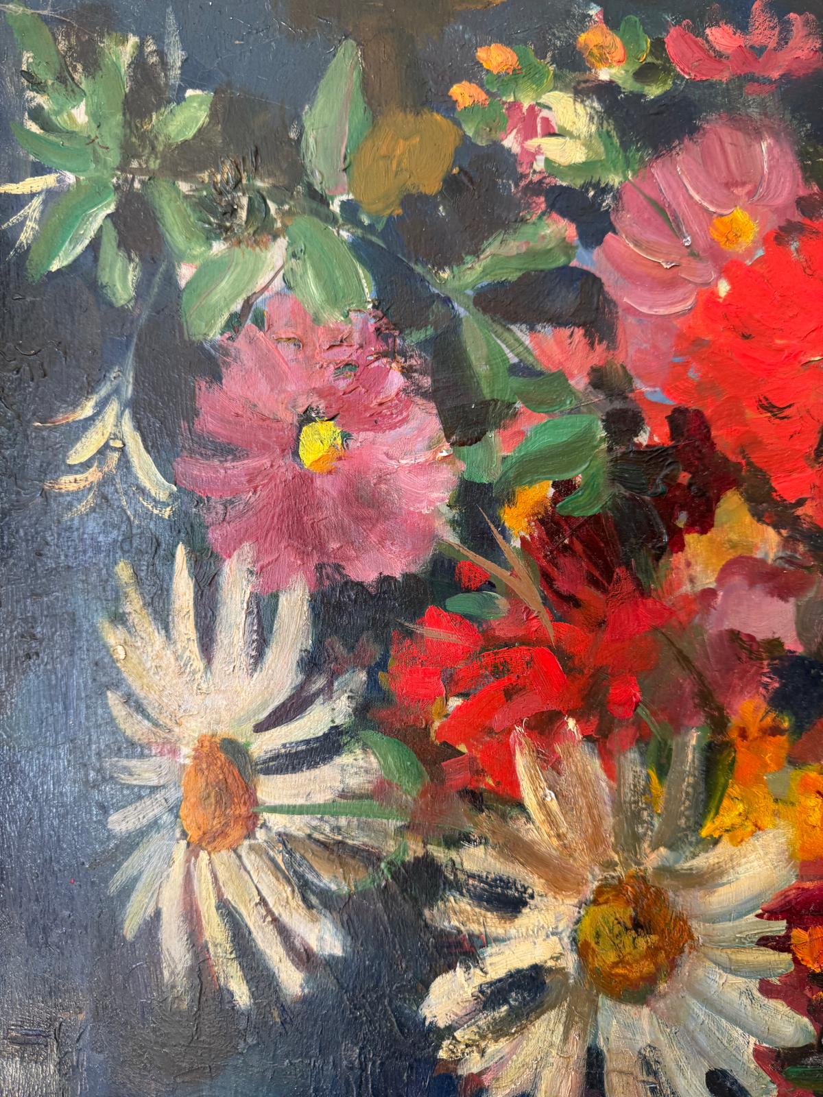 Red Dahlias