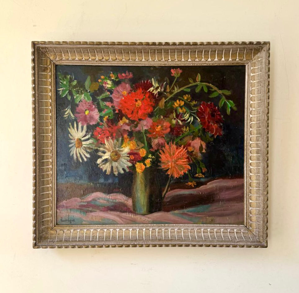 Red Dahlias